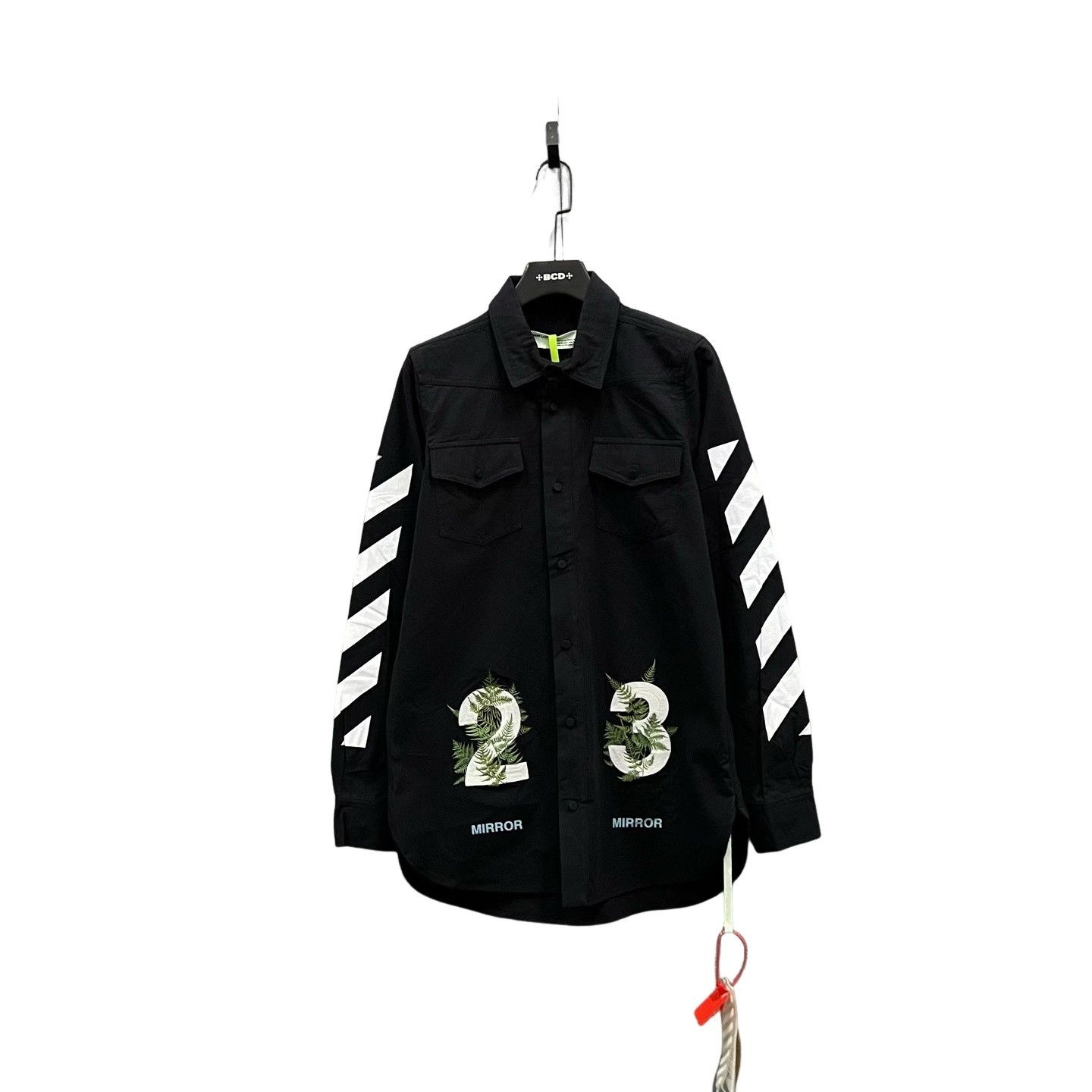 Off-White Off-White Mirror Embroidered Shirt Size XS Size US XS / EU 42 / 0 - 1 Thumbnail