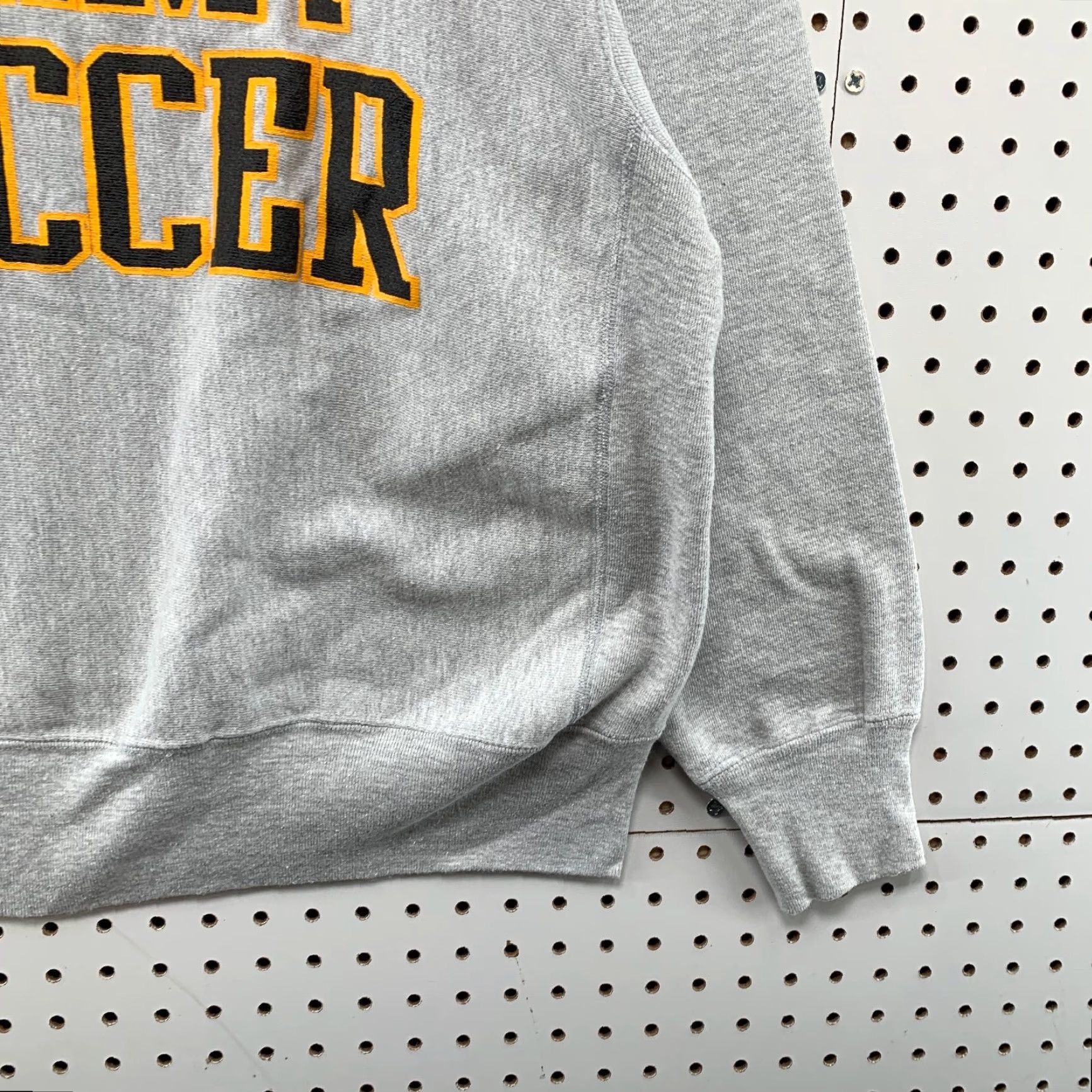 Vintage Vintage 90s Army Soccer Sweatshirt Mens Large Camber Reverse Weave USA Gray Cricket? Size US L / EU 52-54 / 3 - 7 Thumbnail