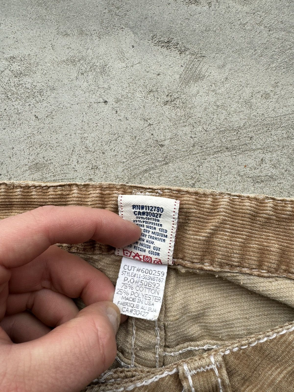 True Religion True Religion Vintage Y2k Flared Courduroy Pants Size US 30 / EU 46 - 11 Thumbnail
