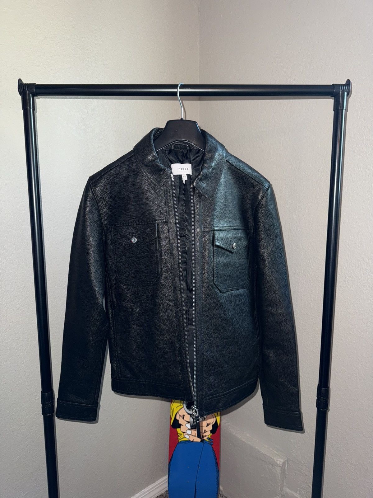 Reiss Reiss - 100% Genuine Leather Jacket Size US XS / EU 42 / 0 - 1 Thumbnail