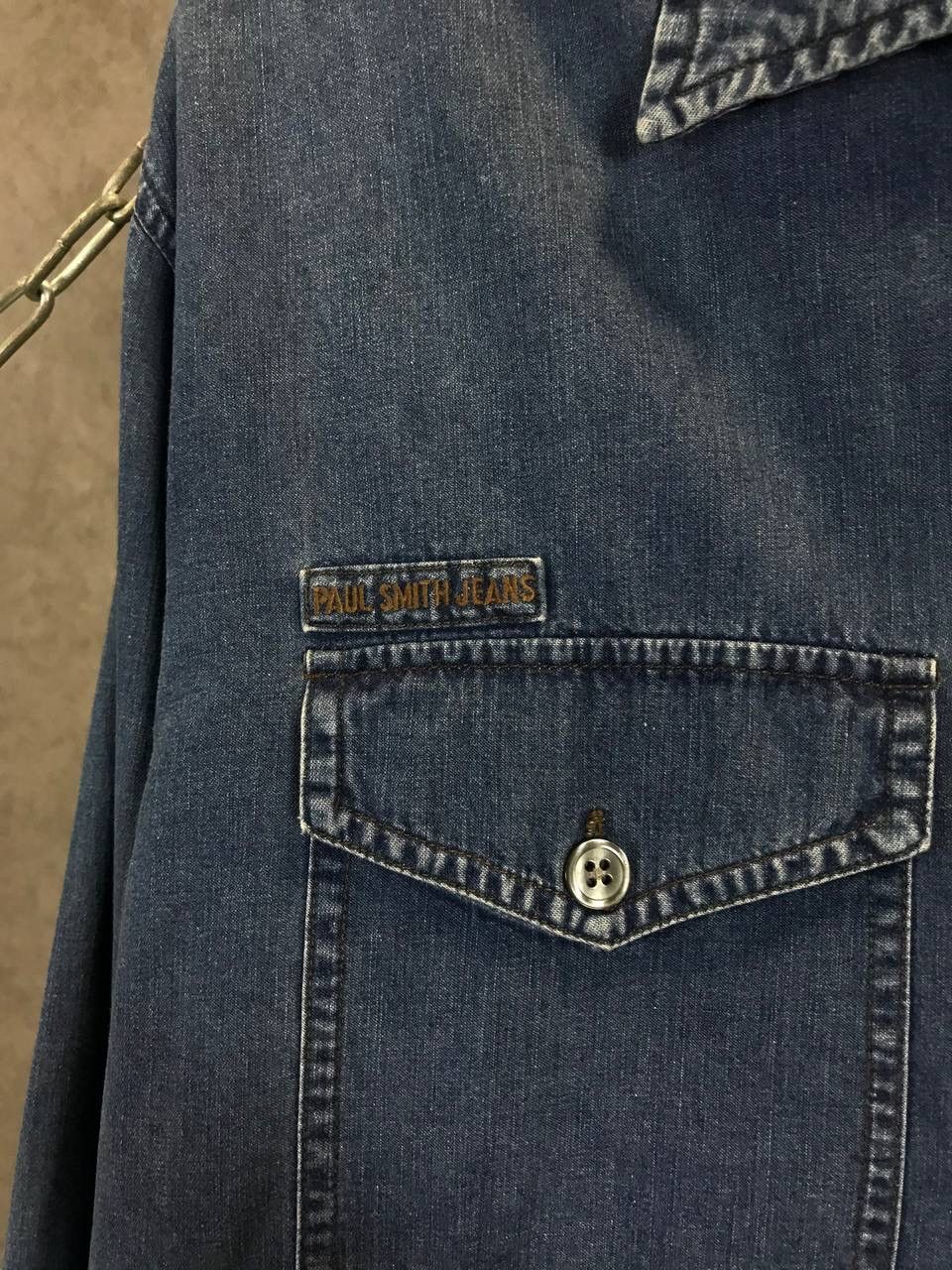 Paul Smith Paul Smith vintage designer denim shirt Size US L / EU 52-54 / 3 - 3 Thumbnail