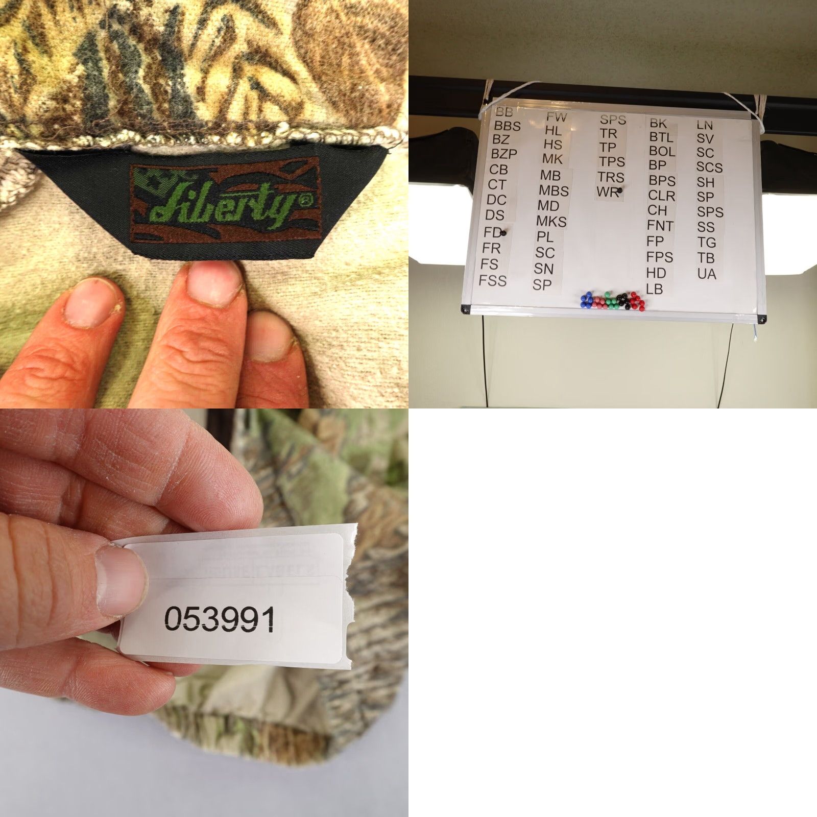 Realtree VINTAGE Liberty Jacket Mens 2XL Camouflage Cotton Flannel Zip Mid-Length Pockets Hunting Everyday Mens Size US XXL / EU 58 / 5 - 8 Thumbnail