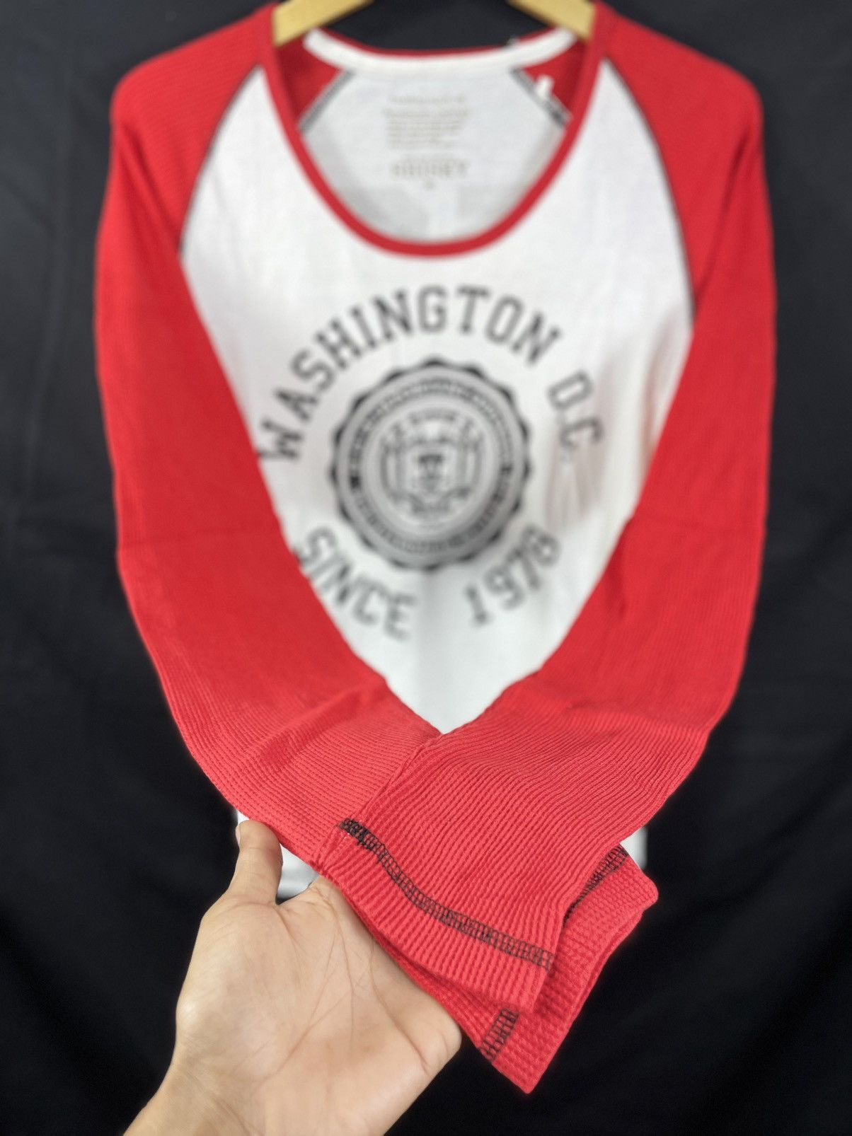 If Six Was Nine × Japanese Brand Long Sleeve Washington DC 56Traditional Y2K Style Size US M / EU 48-50 / 2 - 2 Thumbnail