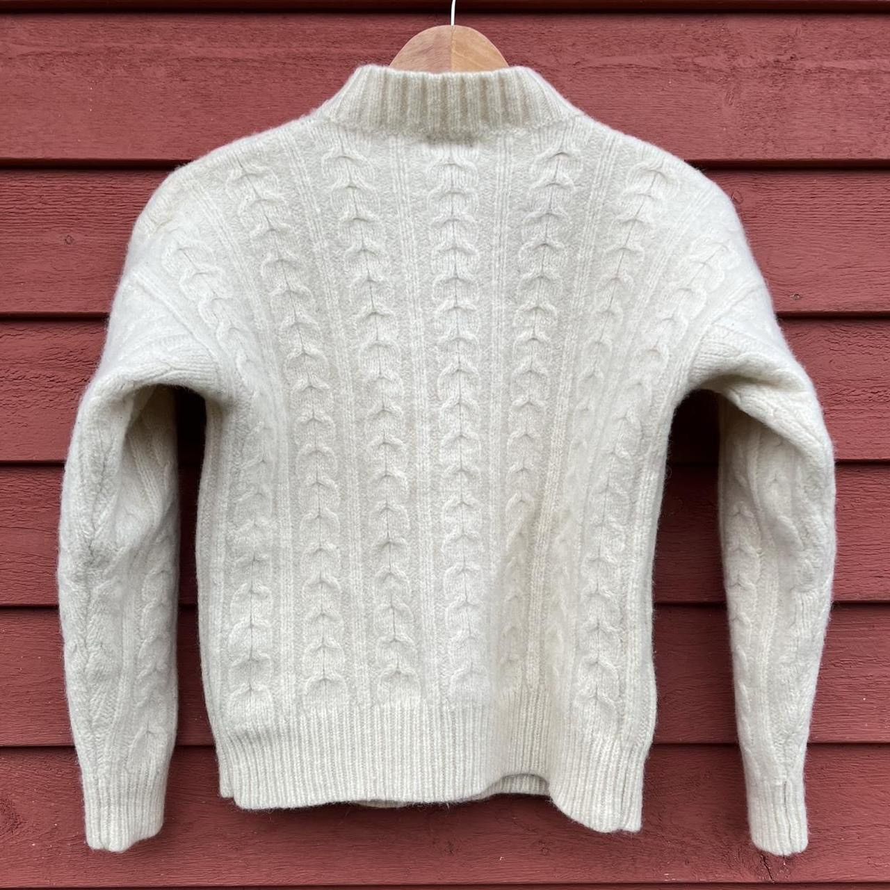 Schott Vintage Schott N.Y.C. Sportswear Cream Wool Sweater Size S / US 4 / IT 40 - 5 Thumbnail