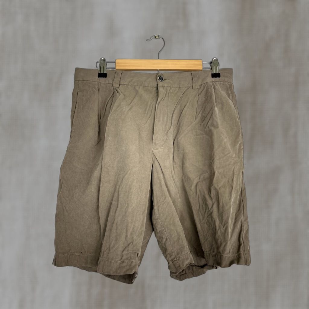 Tommy Bahama Mens Shorts 32 Brown Silk Leisure Golf Chino Pockets 100% Silk Mens