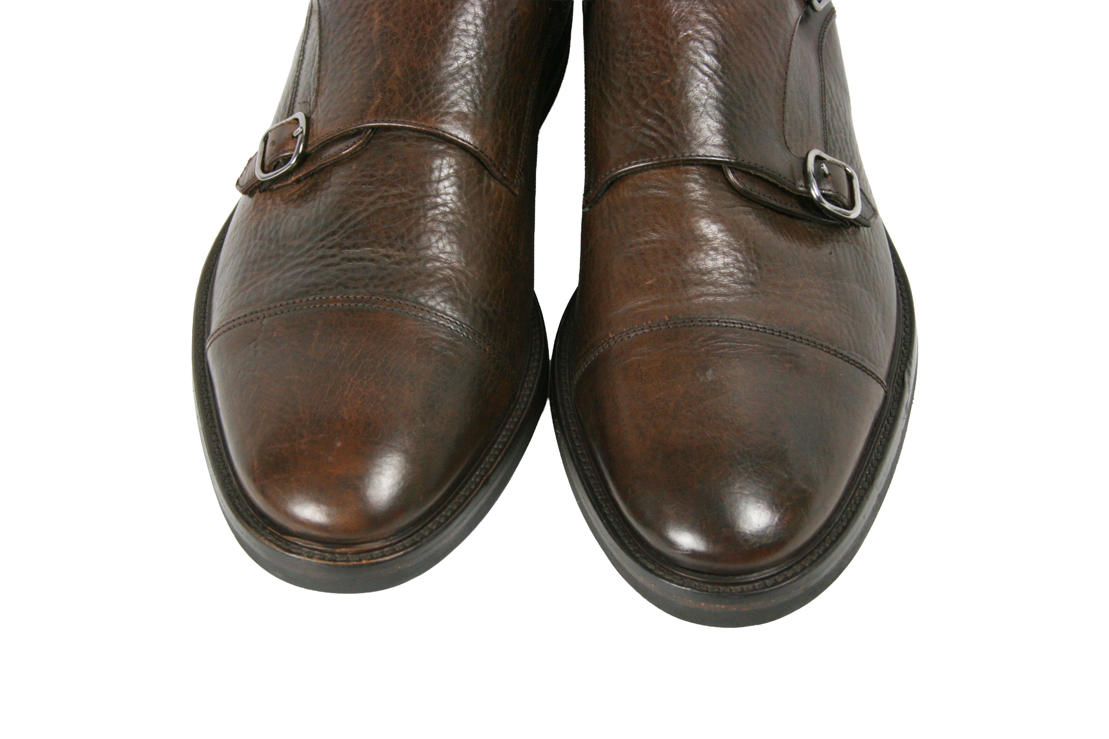 Suitsupply Monk Double Strap Shoes Size US 11 / EU 44 - 5 Thumbnail