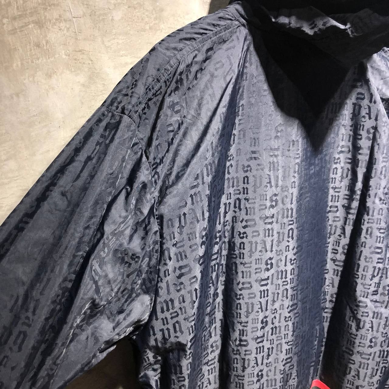 Palm Angels Palm Angels Monogram AOP zip up windbreaker jacket Size US XXL / EU 58 / 5 - 8 Thumbnail