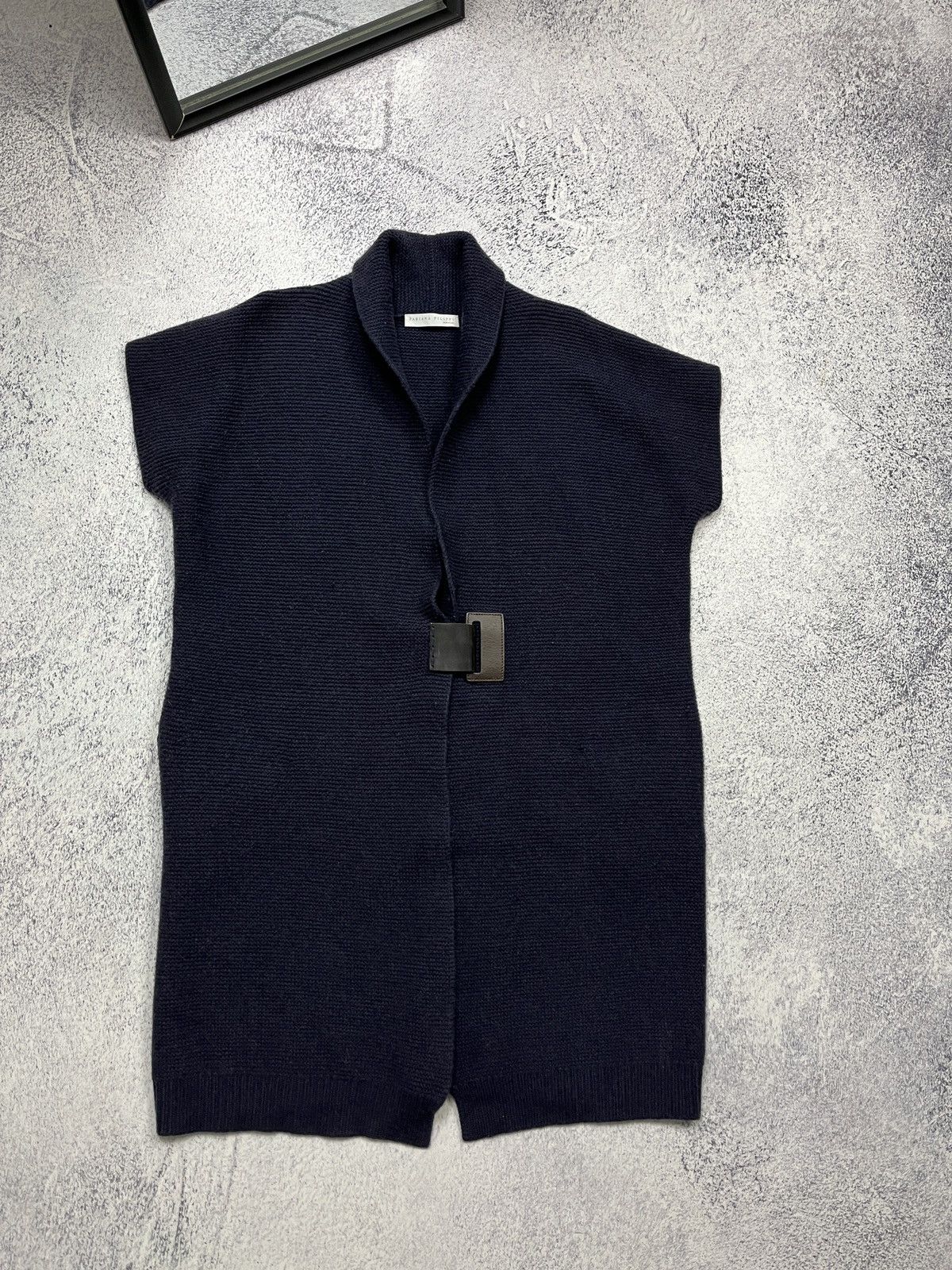 Fabiana Filippi × Japanese Brand Fabiana Filippi Wool Cashmere Silk Sweater Cardigan Vest Size M / US 6-8 / IT 42-44 - 1 Thumbnail