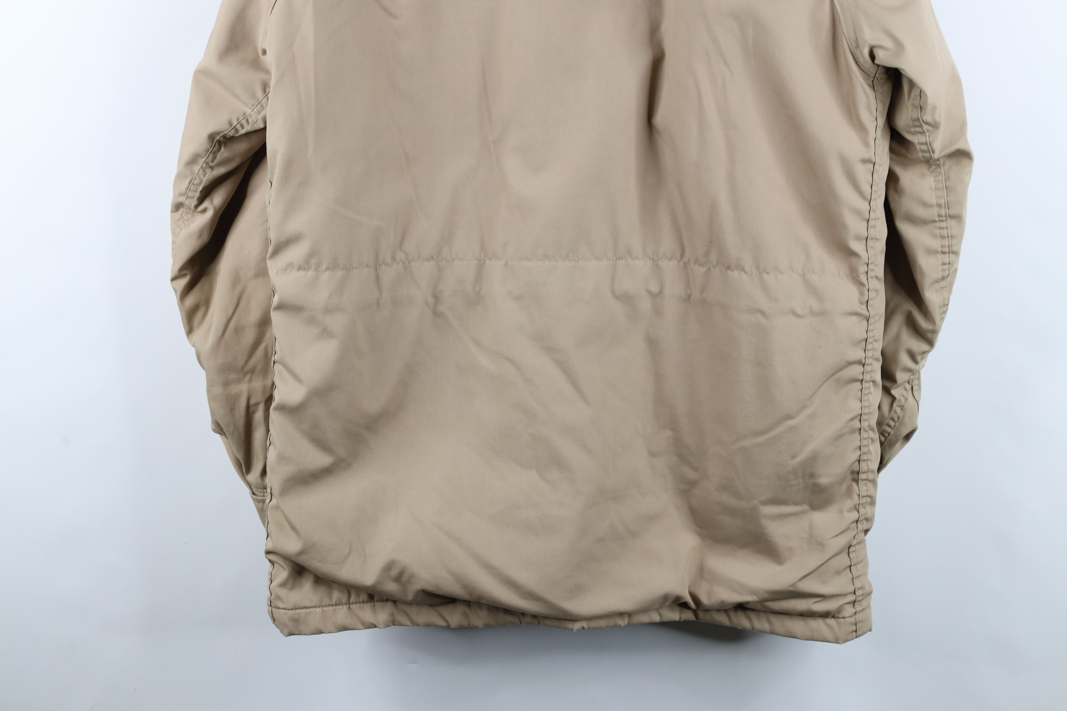 Woolrich Woolen Mills Vintage 90s Woolrich Wool Lined Parka Jacket Beige USA Size US M / EU 48-50 / 2 - 16 Thumbnail