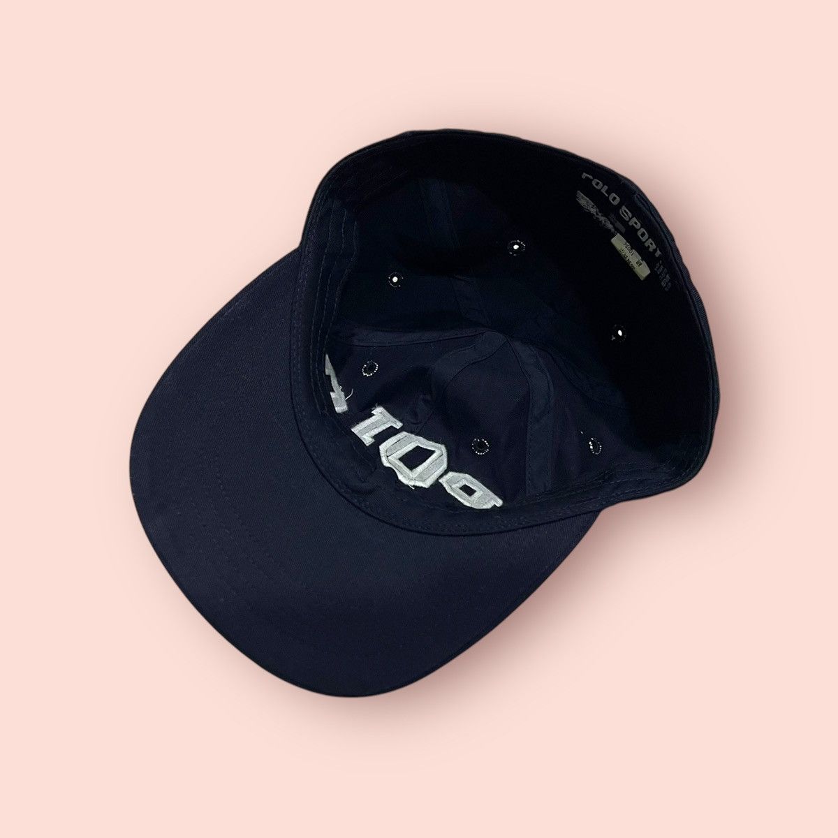 Polo Ralph Lauren VINTAGE POLO SPORT BIG SPELL OUT FITTED CAP Size ONE SIZE - 15 Thumbnail