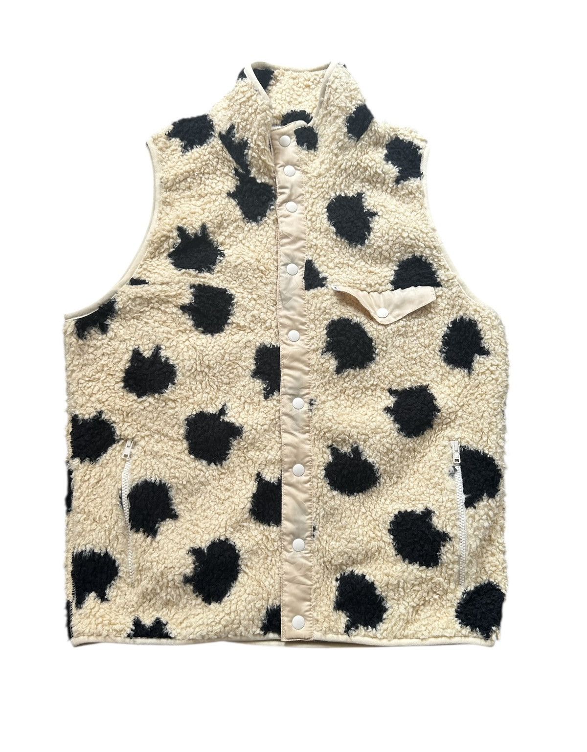 Ne-Net Ne net fleece vest jacket snap button Size US M / EU 48-50 / 2 - 1 Thumbnail