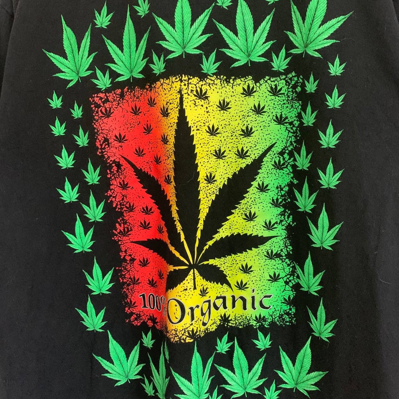 Vintage 🇺🇸 Vintage Y2K Marijuana Cannabis T-Shirt Rare Retro Hype Size US XL / EU 56 / 4 - 3 Thumbnail