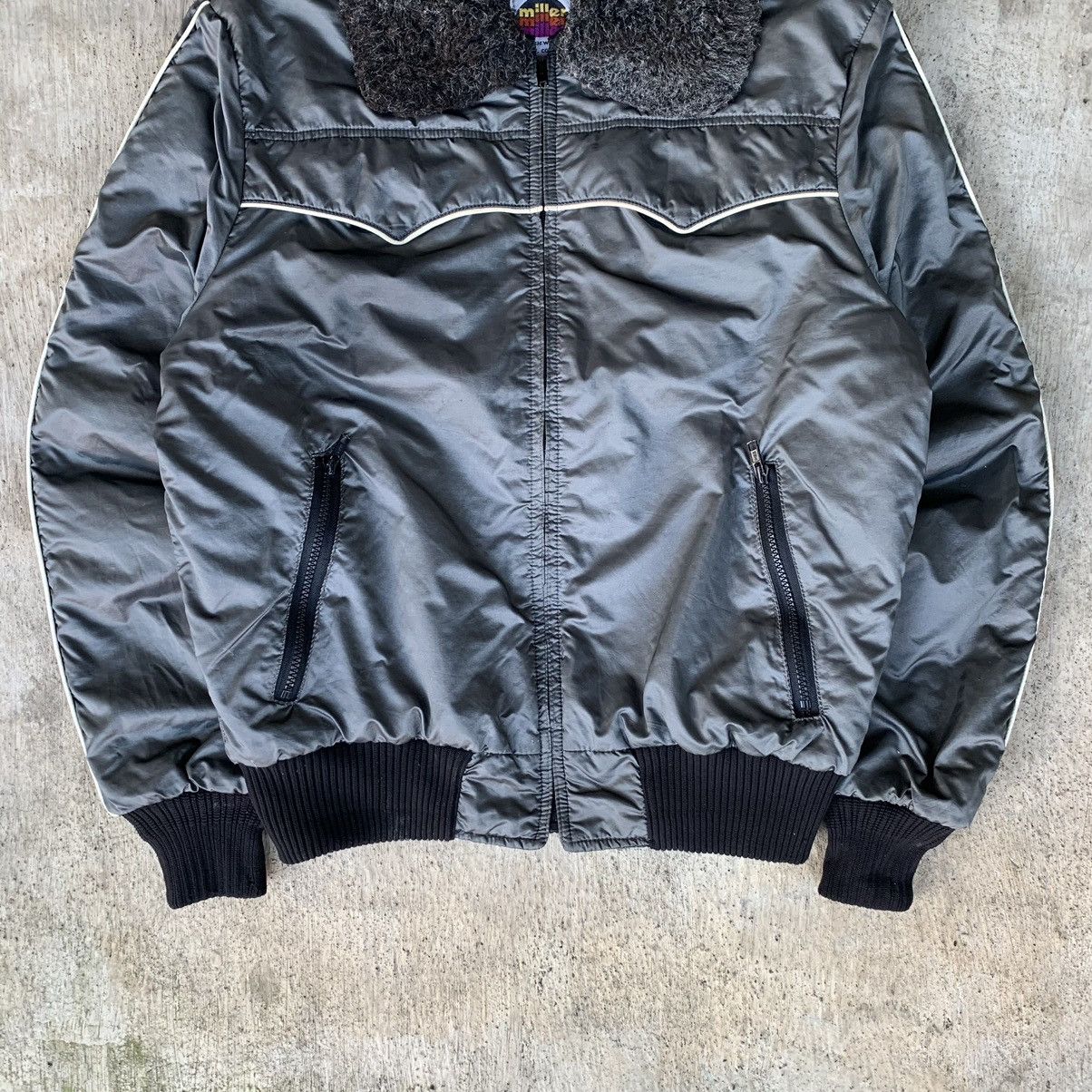 Vintage 80s Vintage Miller military Work Jacket USA rare Size US M / EU 48-50 / 2 - 9 Thumbnail