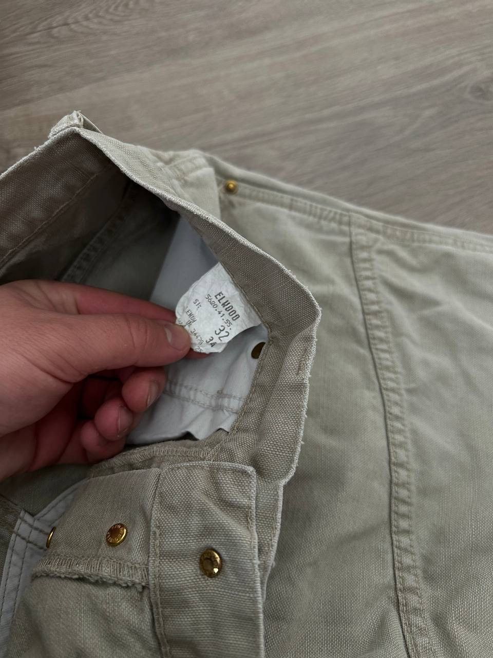 G-Star × Vintage Vintage G-Star Elwood White Cargo Distressed Pants Size US 32 / EU 48 - 11 Thumbnail