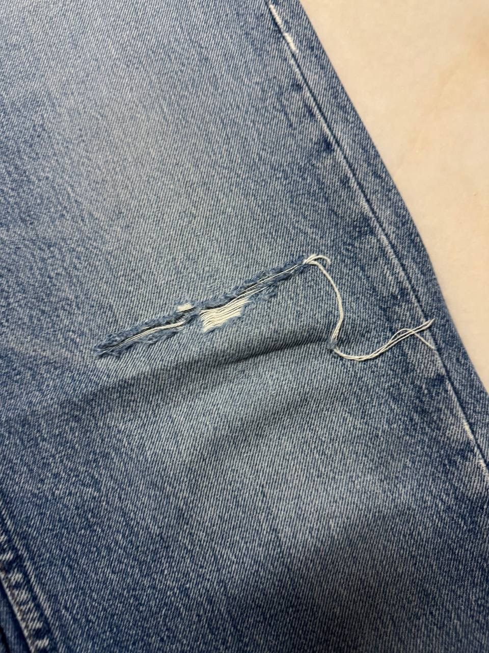 Levi's 💥Grunge💥Vintage 90's 501 Faded Distressed Ripped Blue Jeans Size US 31 - 5 Thumbnail