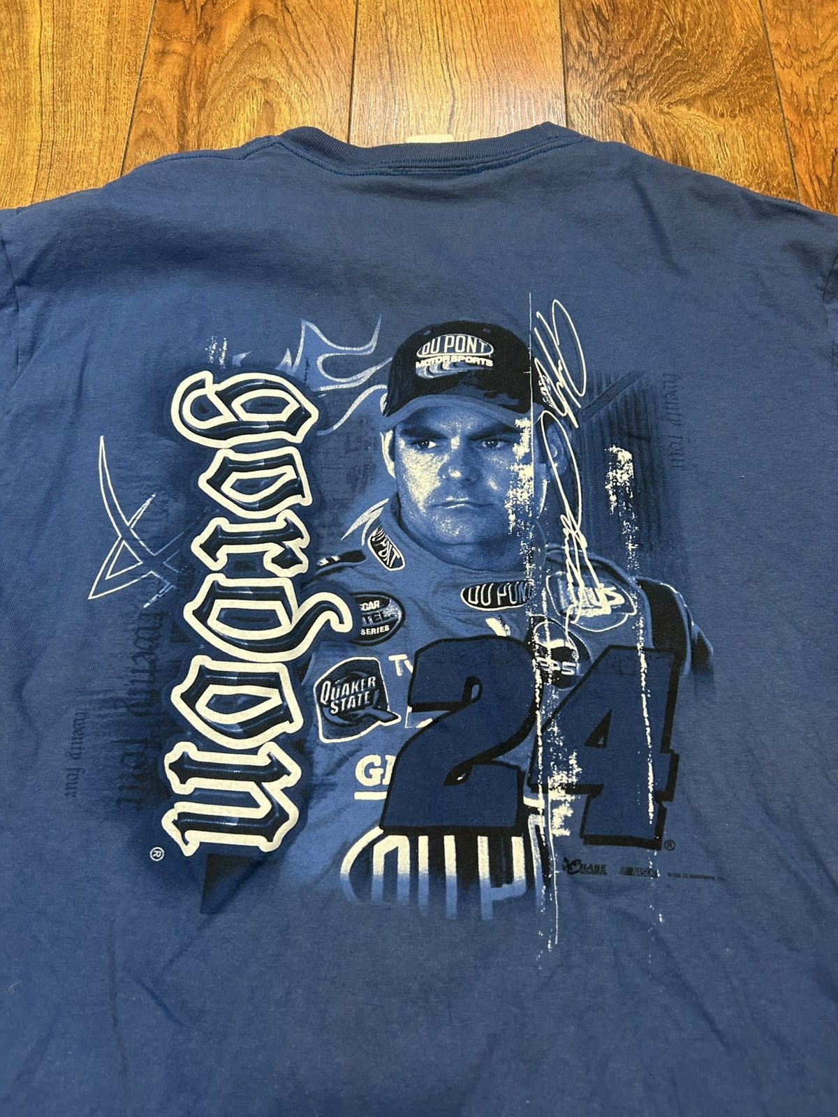 Chase Authentics Vintage Jeff Gordon 24 NASCAR Double Sided Tee Size US M / EU 48-50 / 2 - 4 Thumbnail
