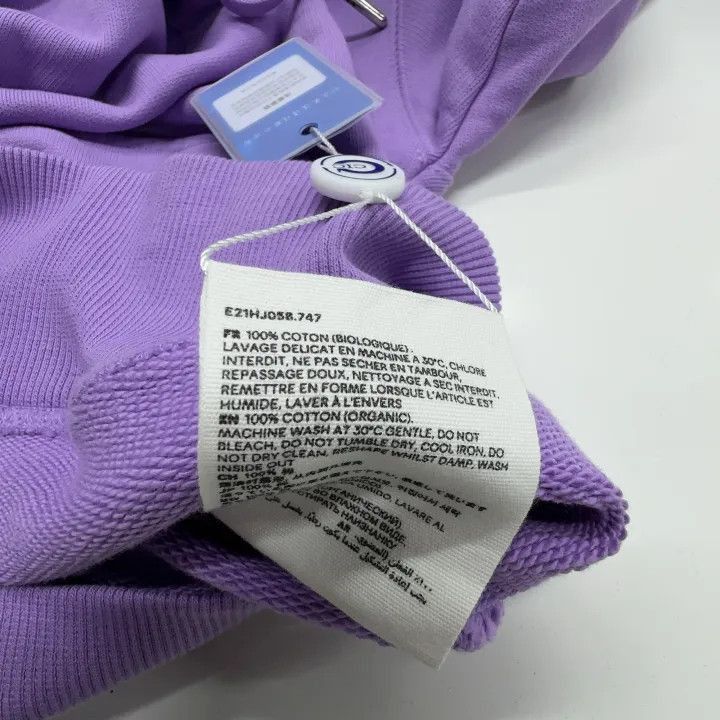 AMI AMIPARIS Purple Heart Hoodie for Couples -2507 Size US XS / EU 42 / 0 - 5 Thumbnail