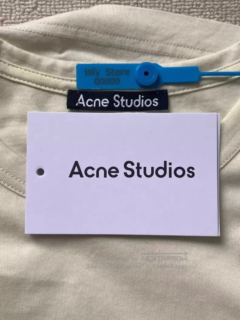 Acne Studios Acne Studios Patch Applique Expression Light Yellow Summer Size US L / EU 52-54 / 3 - 4 Thumbnail