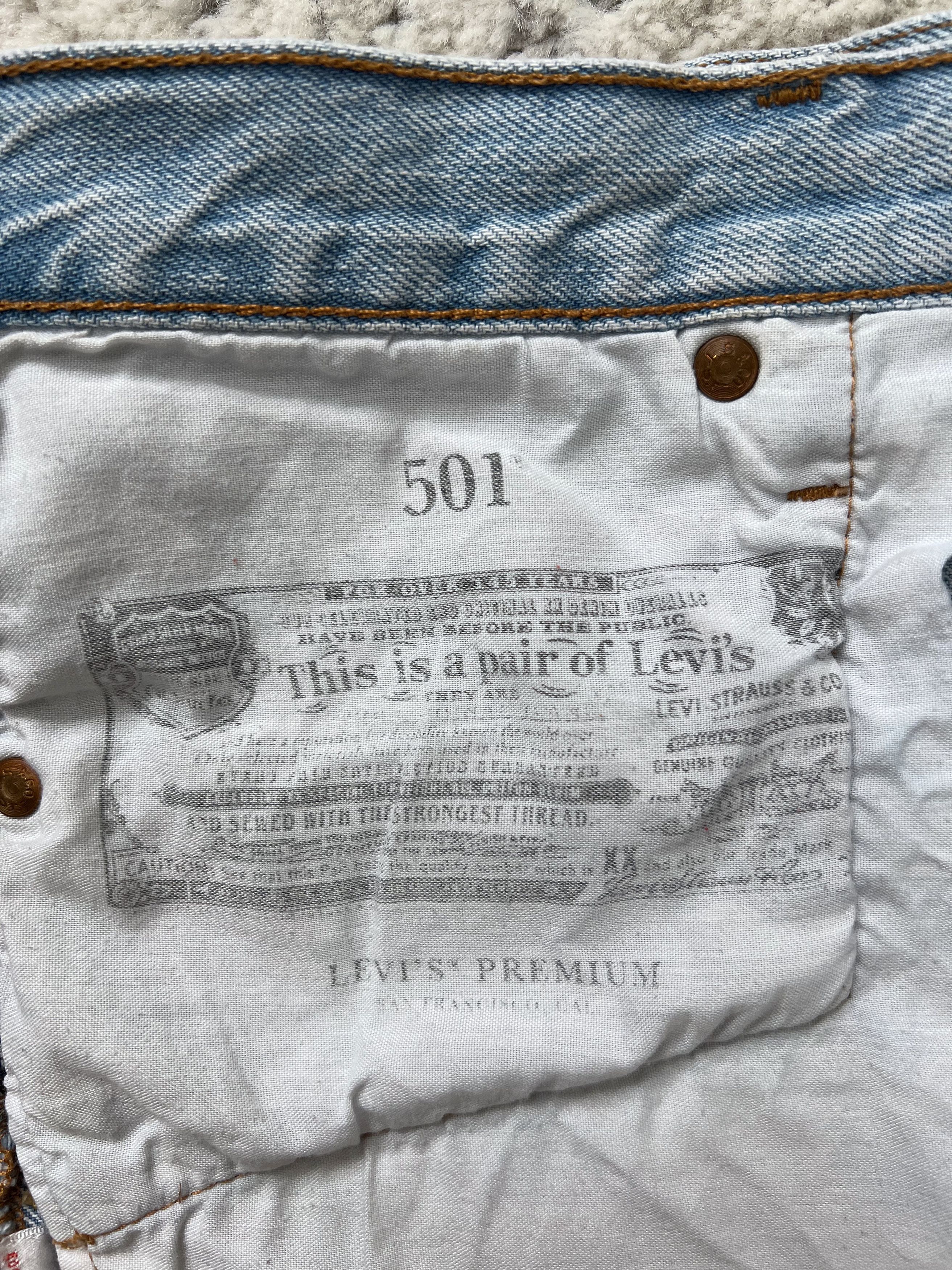 Levi's Levi’s 501 High Rise Cut-Off Women Denim Shorts 30"-31" Size 30" / US 8 / IT 44 - 13 Thumbnail