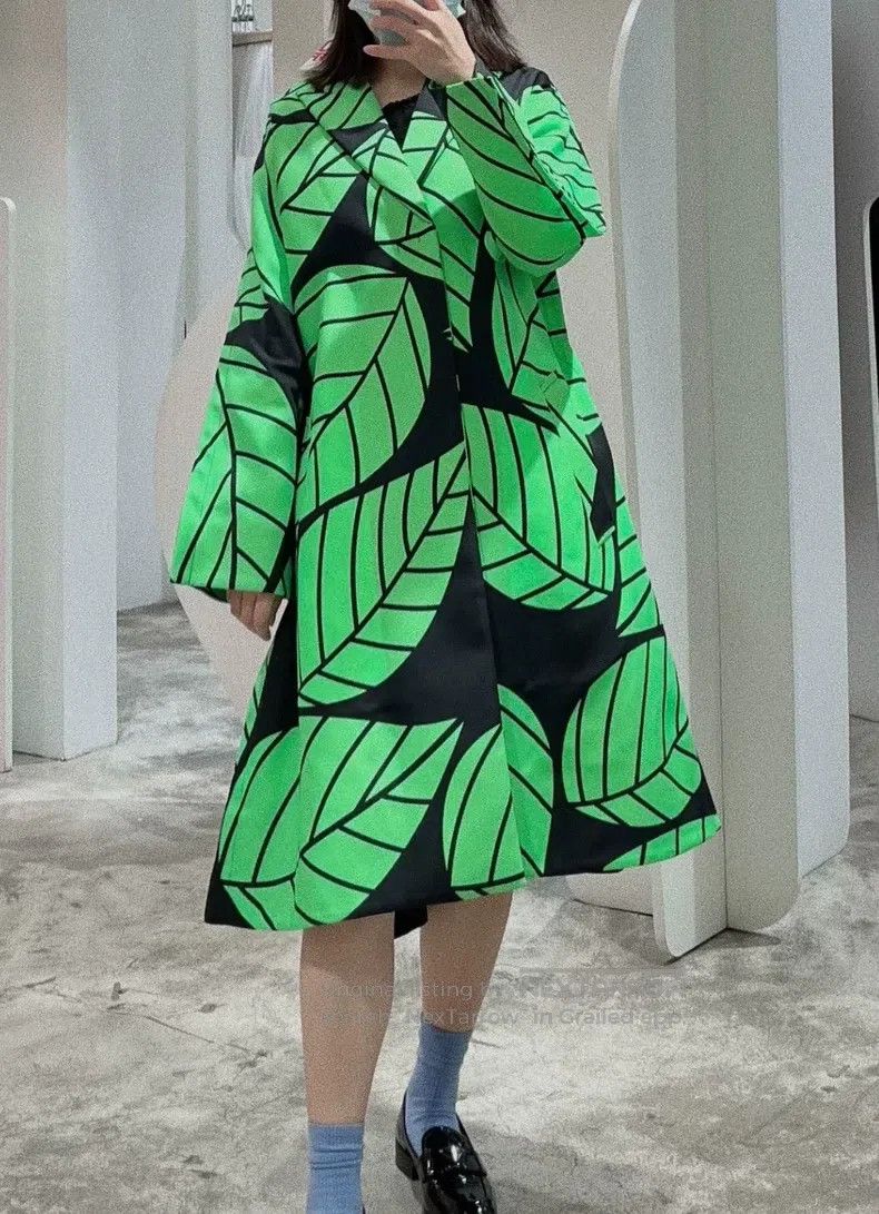Comme des Garcons Comme Des Garcons Main line green trench coat Size S / US 4 / IT 40 - 1 Thumbnail