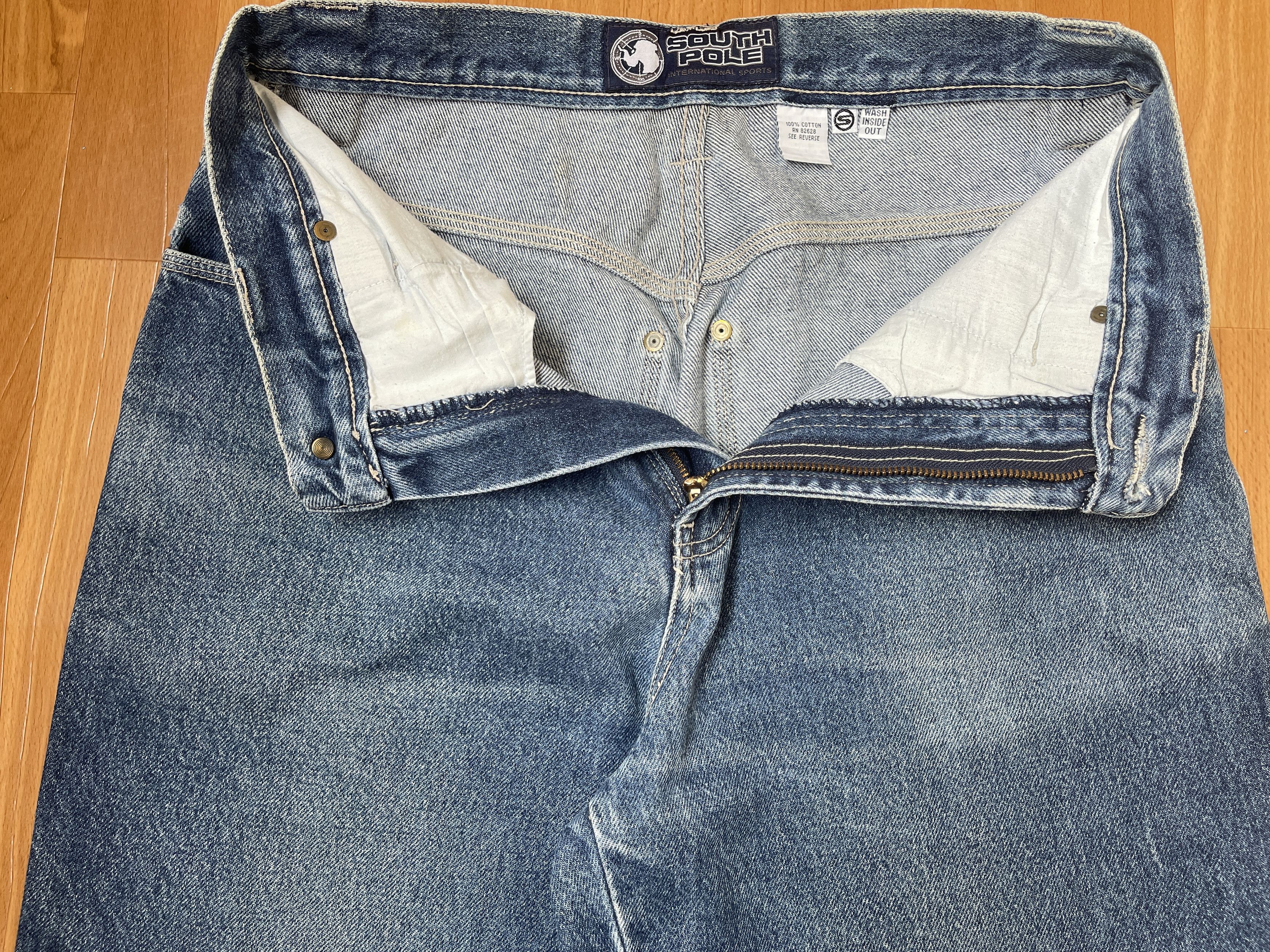 Southpole Southpole jeans, baggy vintage South Pole 90s hip hop Y2K 30 Size US 30 / EU 46 - 11 Thumbnail
