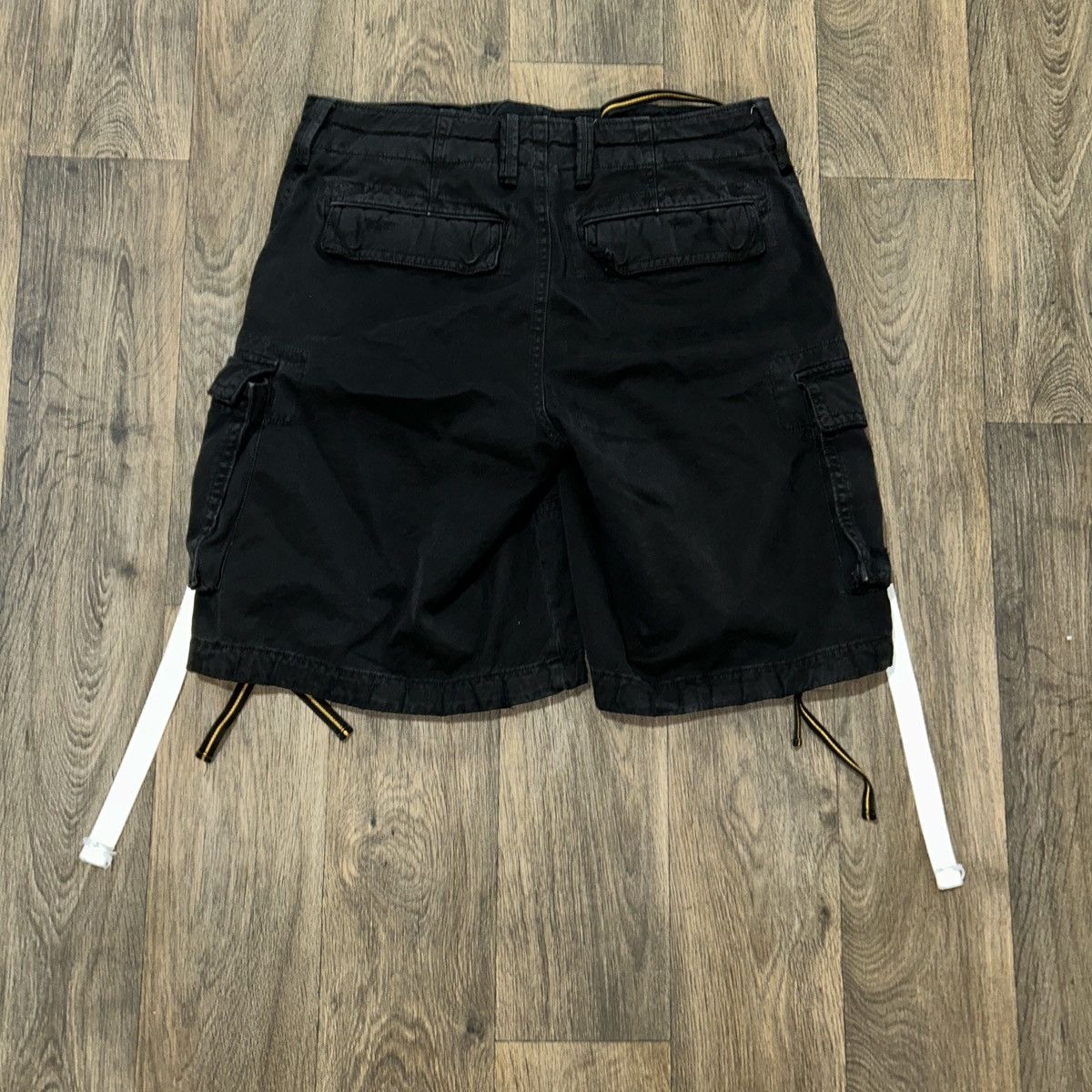 Palm Angels Palm Angels Black Sun Cargo Shorts Size US 36 / EU 52 - 5 Thumbnail