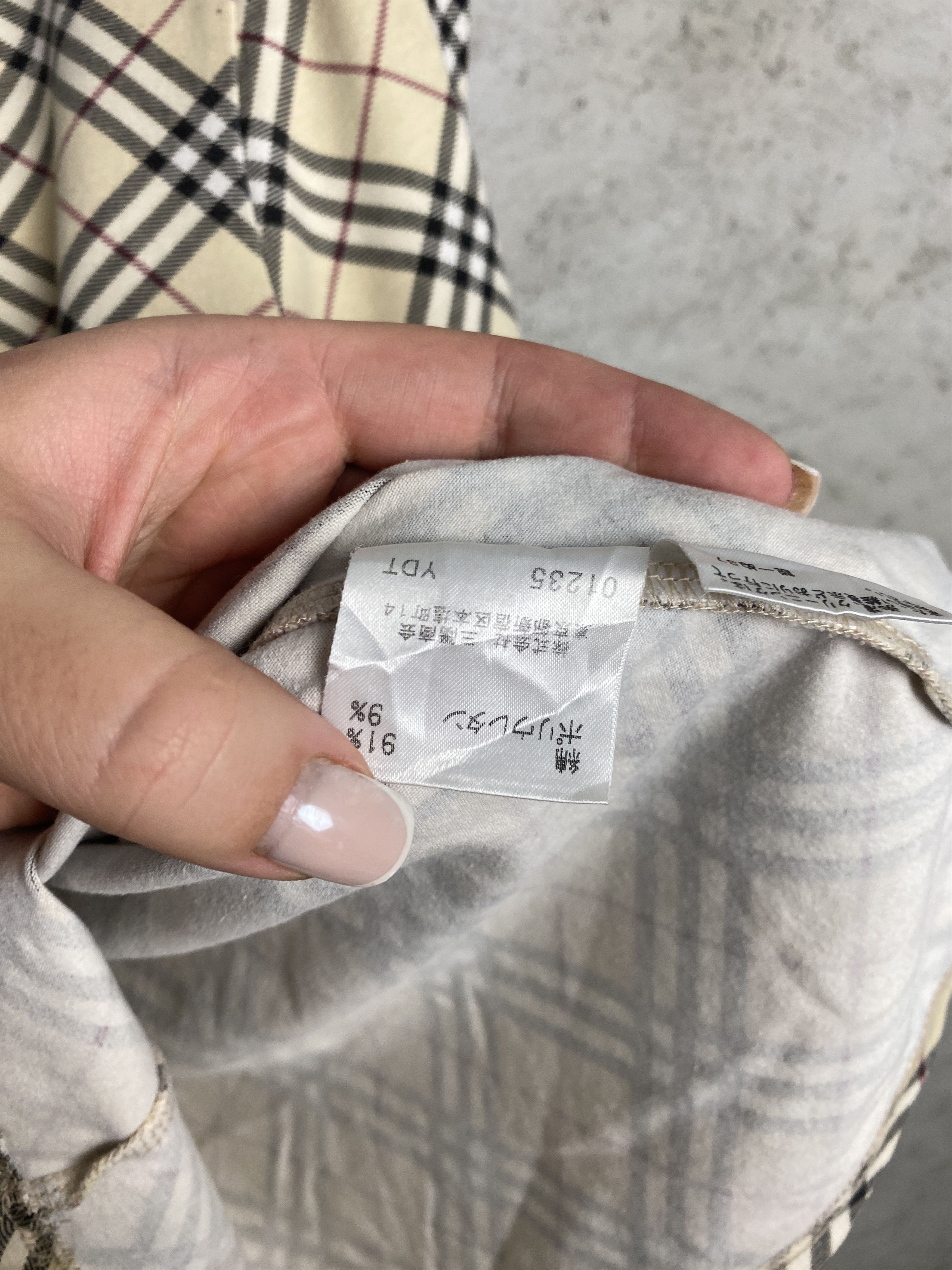 Burberry Burberry nova check 3/4 sleeve t-shirt tee Size XS / US 0-2 / IT 36-38 - 6 Thumbnail