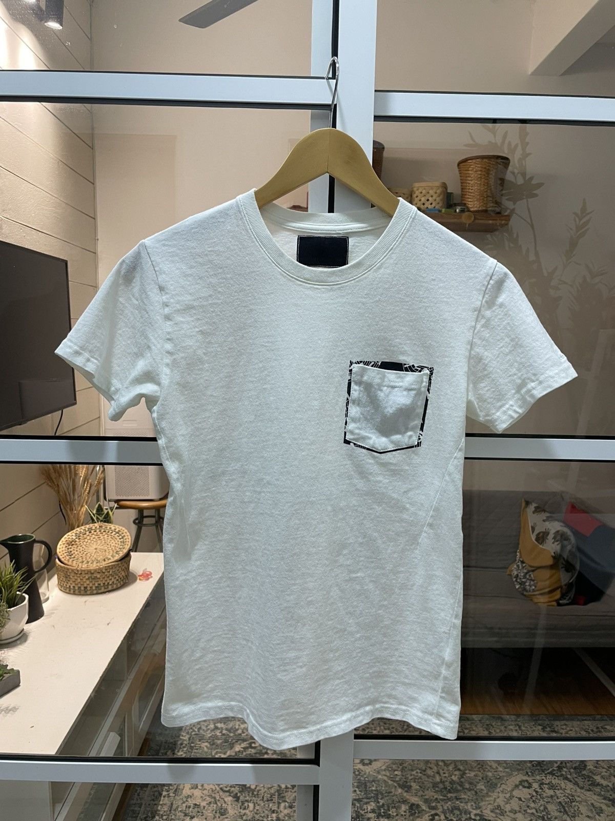 Number (N)ine Number (N)ine Denim Music Pocket Tee Size US S / EU 44-46 / 1 - 2 Thumbnail
