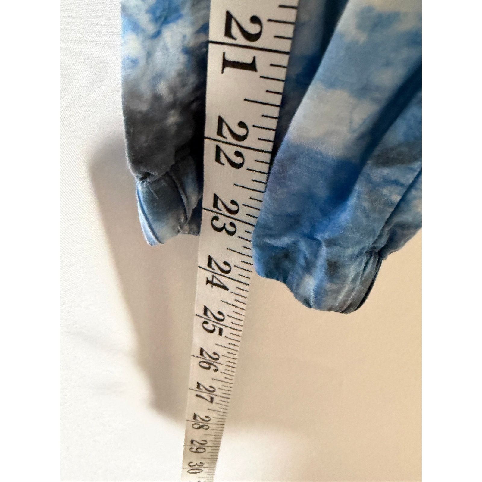 Other Raquel Allegra Blue white Tie-Dye Easy Lounge Pants 0 US XS Size 24" / US 00 / IT 34 - 7 Thumbnail