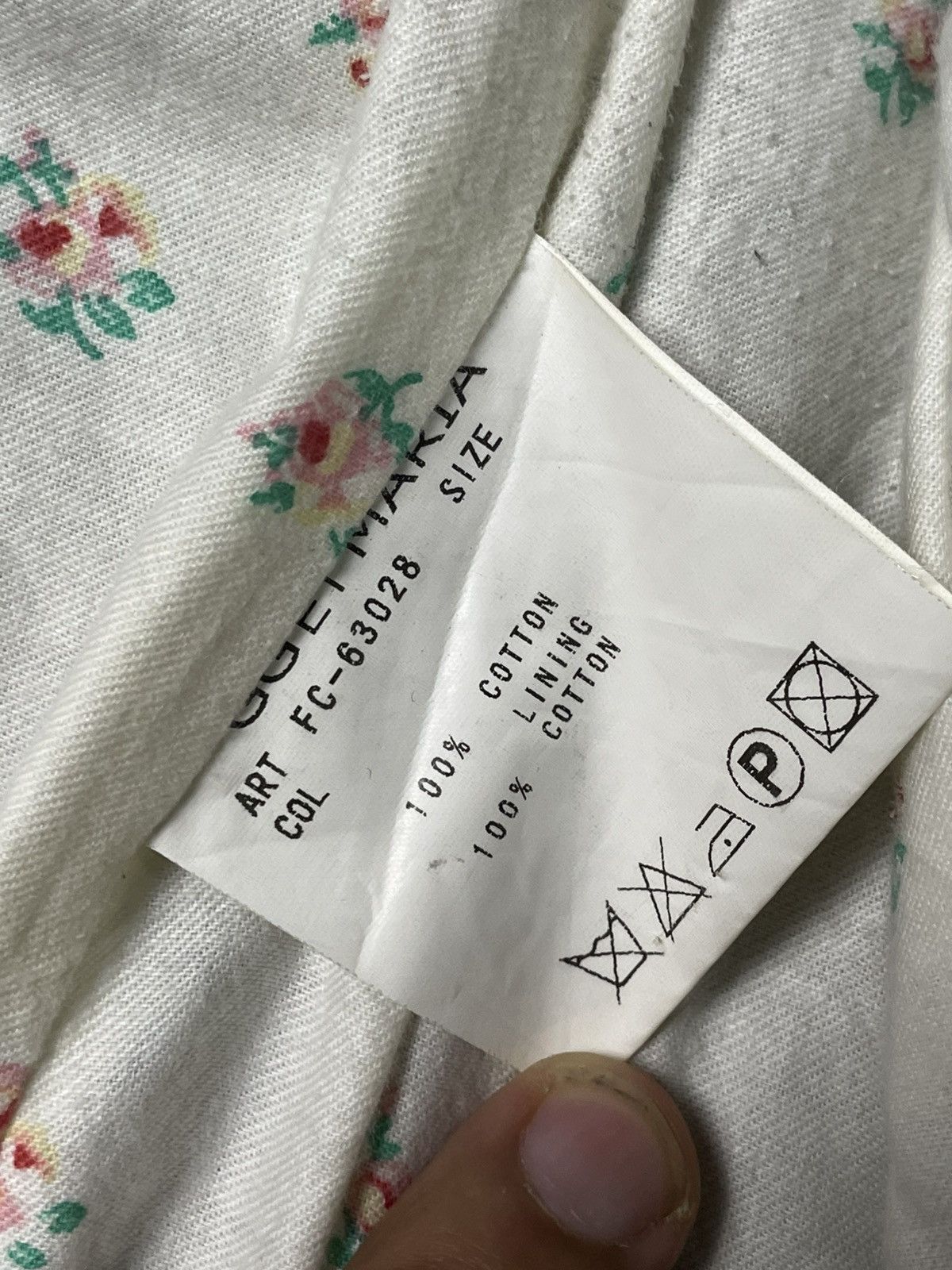 Japanese Brand × Vintage GG ET MARIA Double Breasted Light Coat (114) Size US XXS / EU 40 - 11 Thumbnail