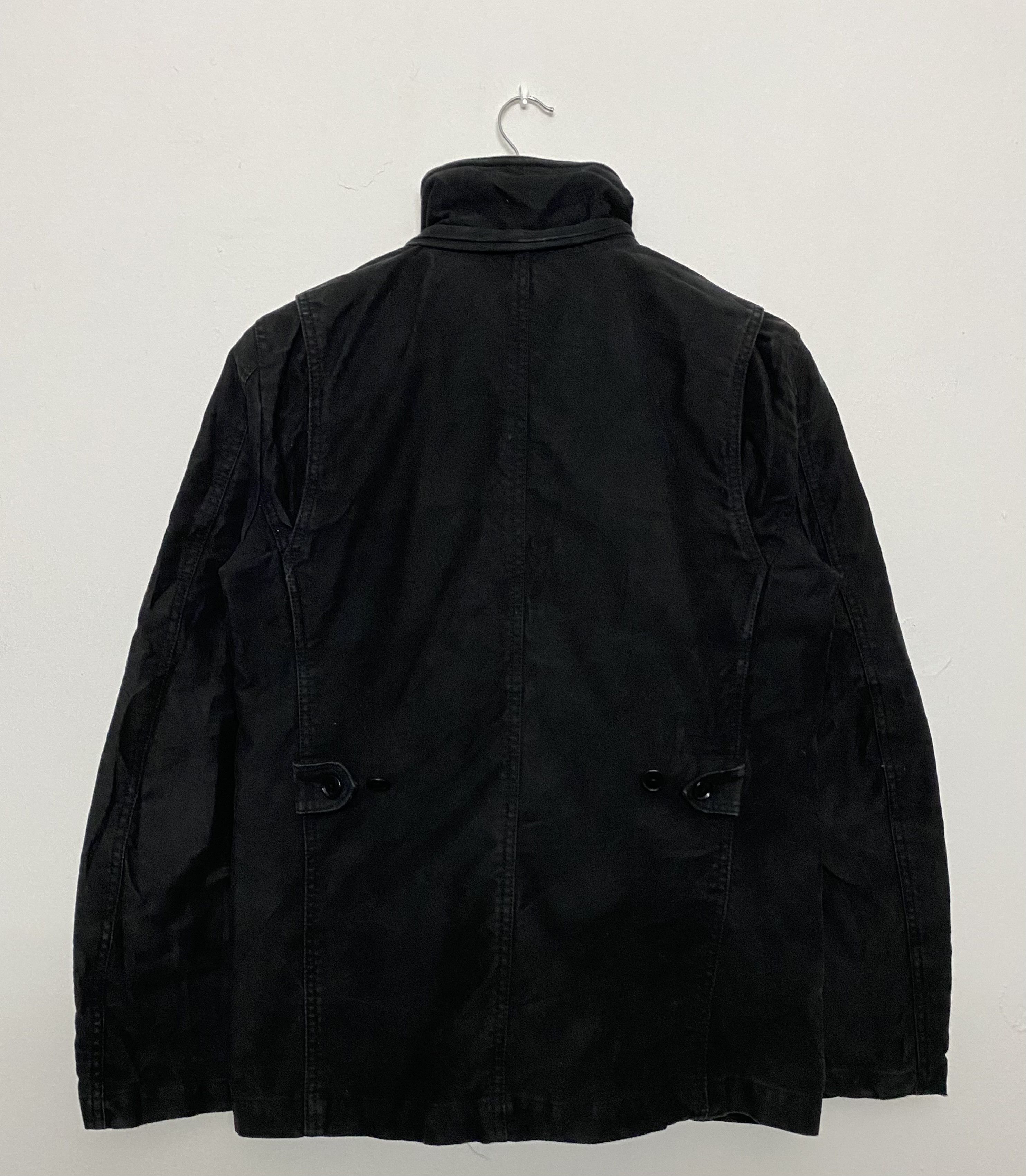 Melrose MEN'S MELROSE Tactical Black Field Jacket M-65 Style Size US S / EU 44-46 / 1 - 2 Thumbnail