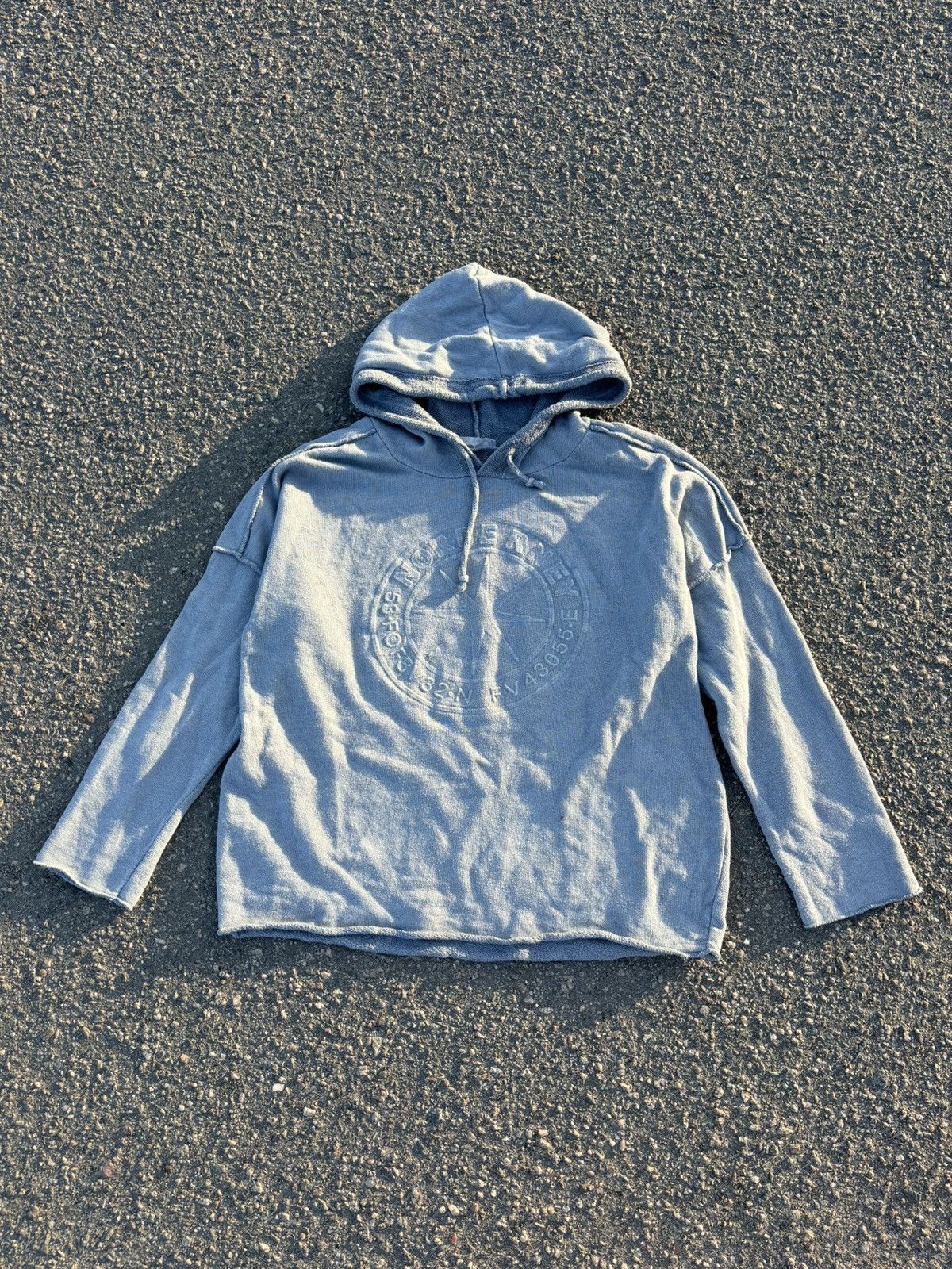 Vintage Vintage patchwork y2k japanese 3D logo avantgarde hoodie Size M / US 6-8 / IT 42-44 - 2 Thumbnail