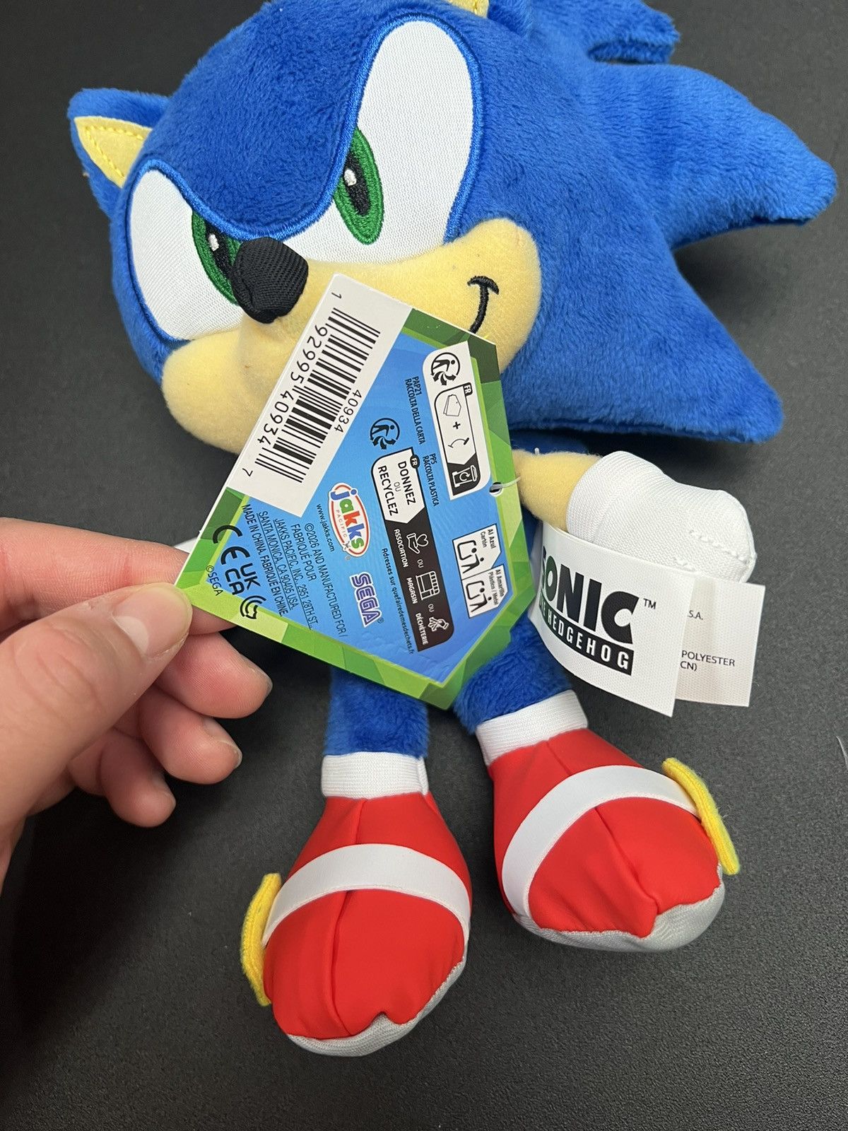 Vintage Sonic the hedgehog 35th anniversary Plushie’s Size ONE SIZE - 7 Thumbnail