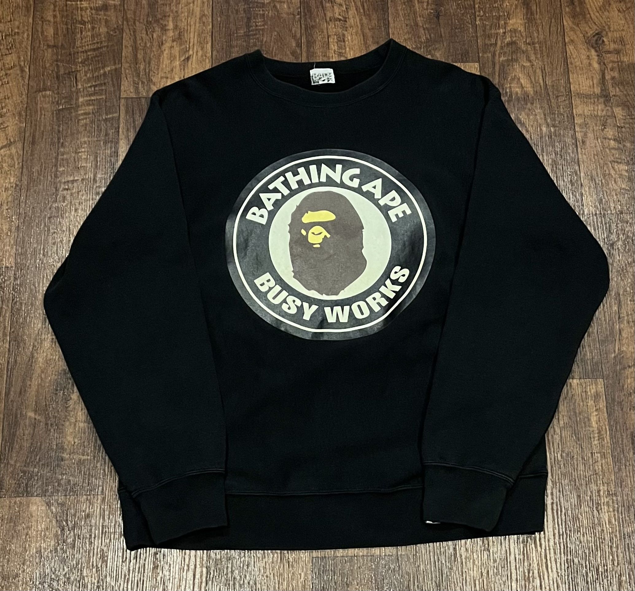 Bape Bape crew neck pullover sweatshirt Size US L / EU 52-54 / 3 - 1 Thumbnail