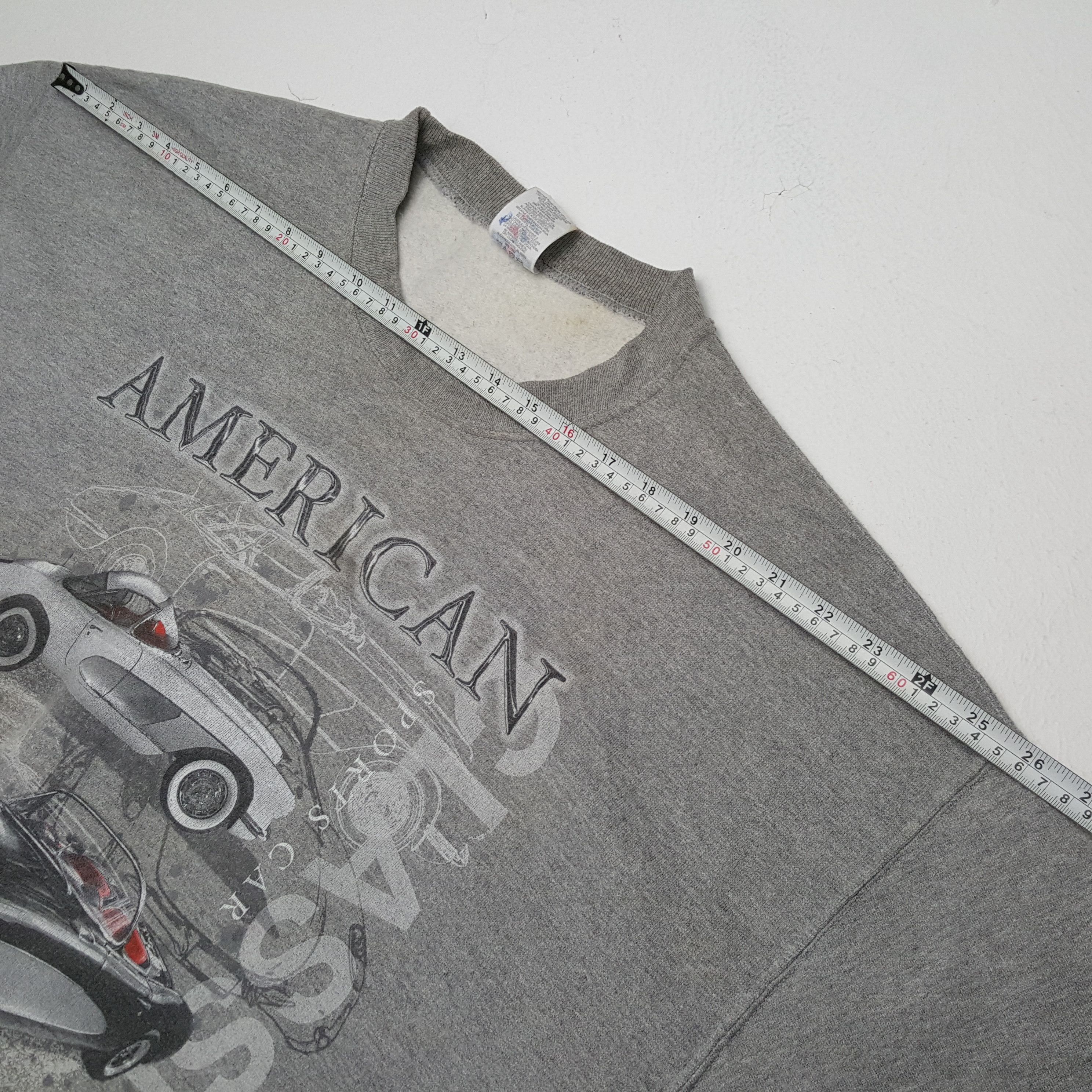 Vintage AMERICAN Classic SPORTS CAR Streetwear Style Sweatshirt Size US XL / EU 56 / 4 - 4 Thumbnail