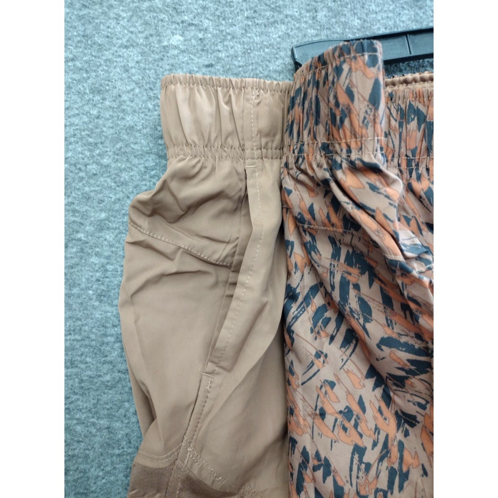 Athletic Works Athletic Works Shorts Women's XL Running Active Liner Brown Black Multicolor Inseam 2.0 in. Solid Wind Shorts Athletic Size 40" / US 18 - 7 Thumbnail