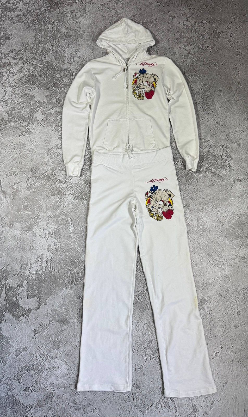 Ed Hardy Vintage ED Hardy Joggers Suit Woman size XL Size 32" / US 10 / IT 46 - 1 Thumbnail