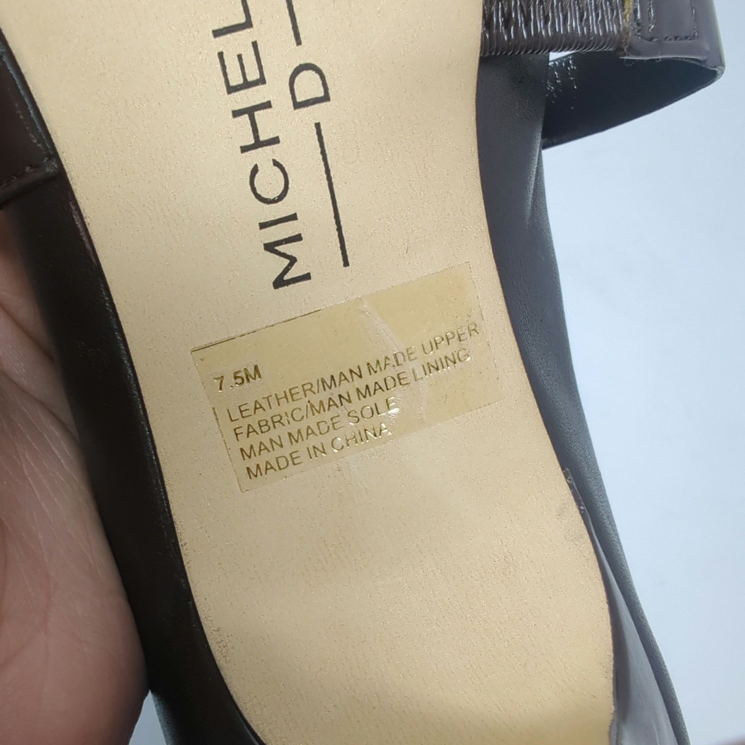 Other Michele D Brown Leather/ Patent leather Pumps Womens 7.5 Size US 7.5 / IT 37.5 - 8 Thumbnail