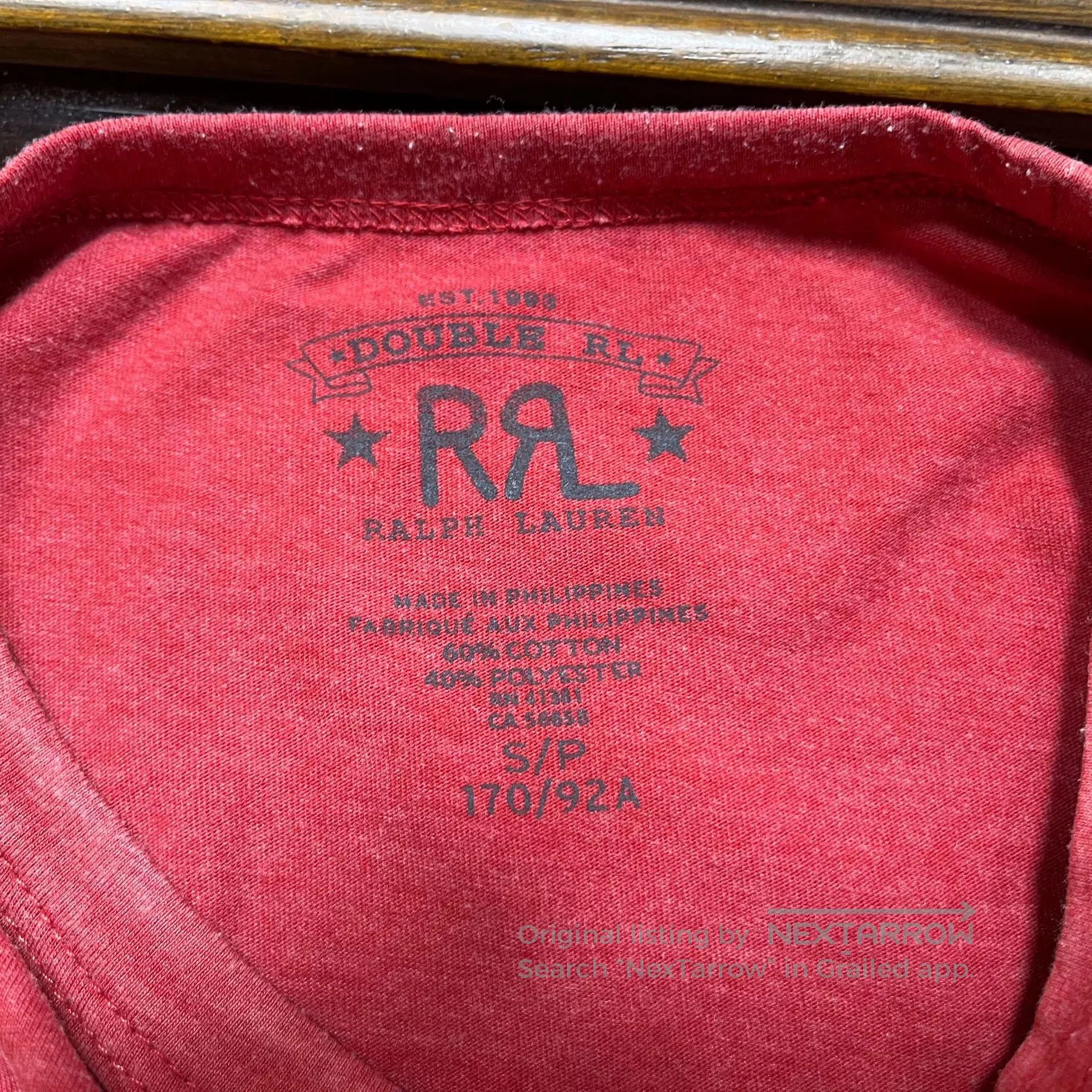 RRL Ralph Lauren RRL Western Cowboy Short Sleeve T-Shirt. Size US S / EU 44-46 / 1 - 4 Thumbnail