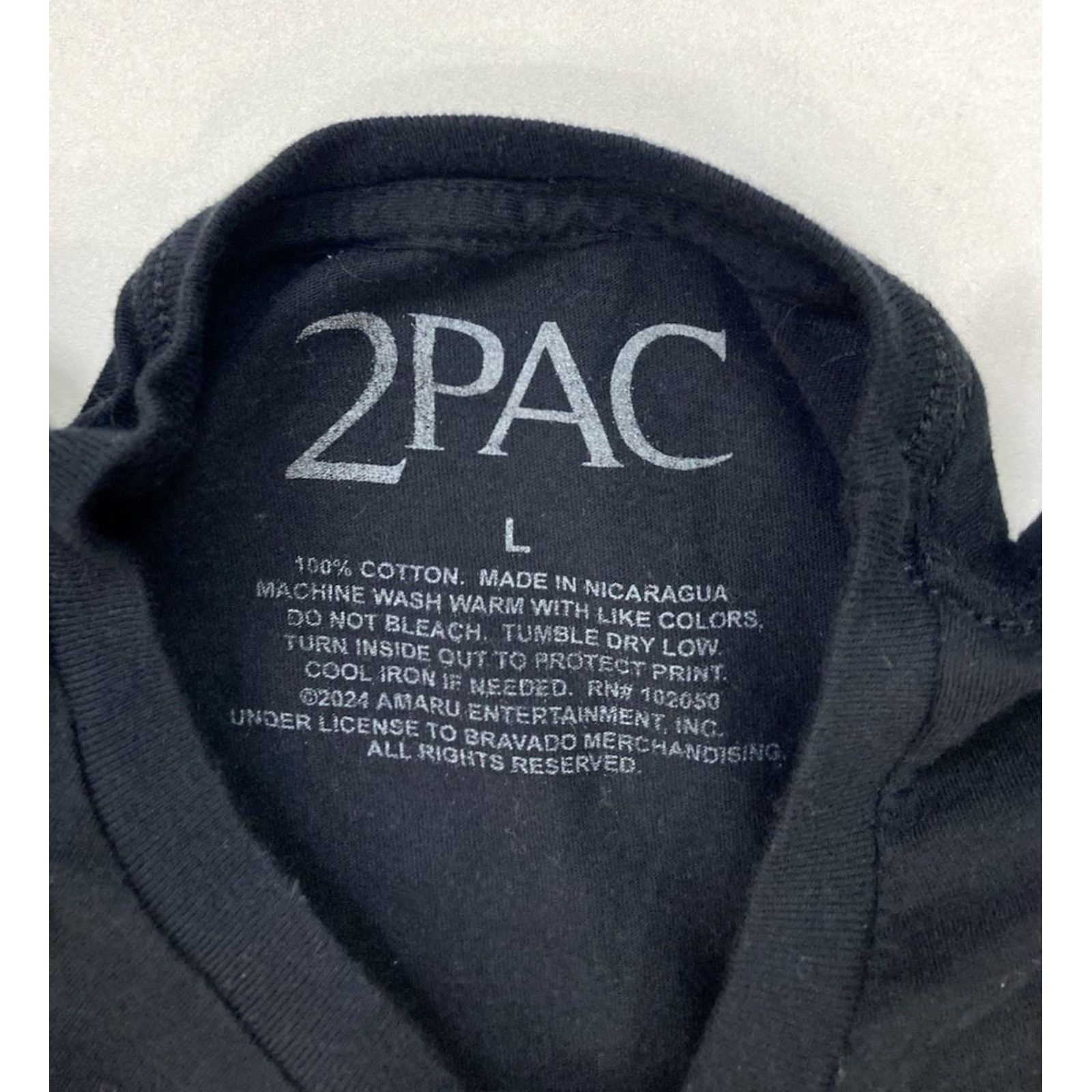 Vintage VINTAGE 2pac Tupac Shakur California Love Graphic T-shirt Men Large Black Music Merch Size US L / EU 52-54 / 3 - 4 Thumbnail