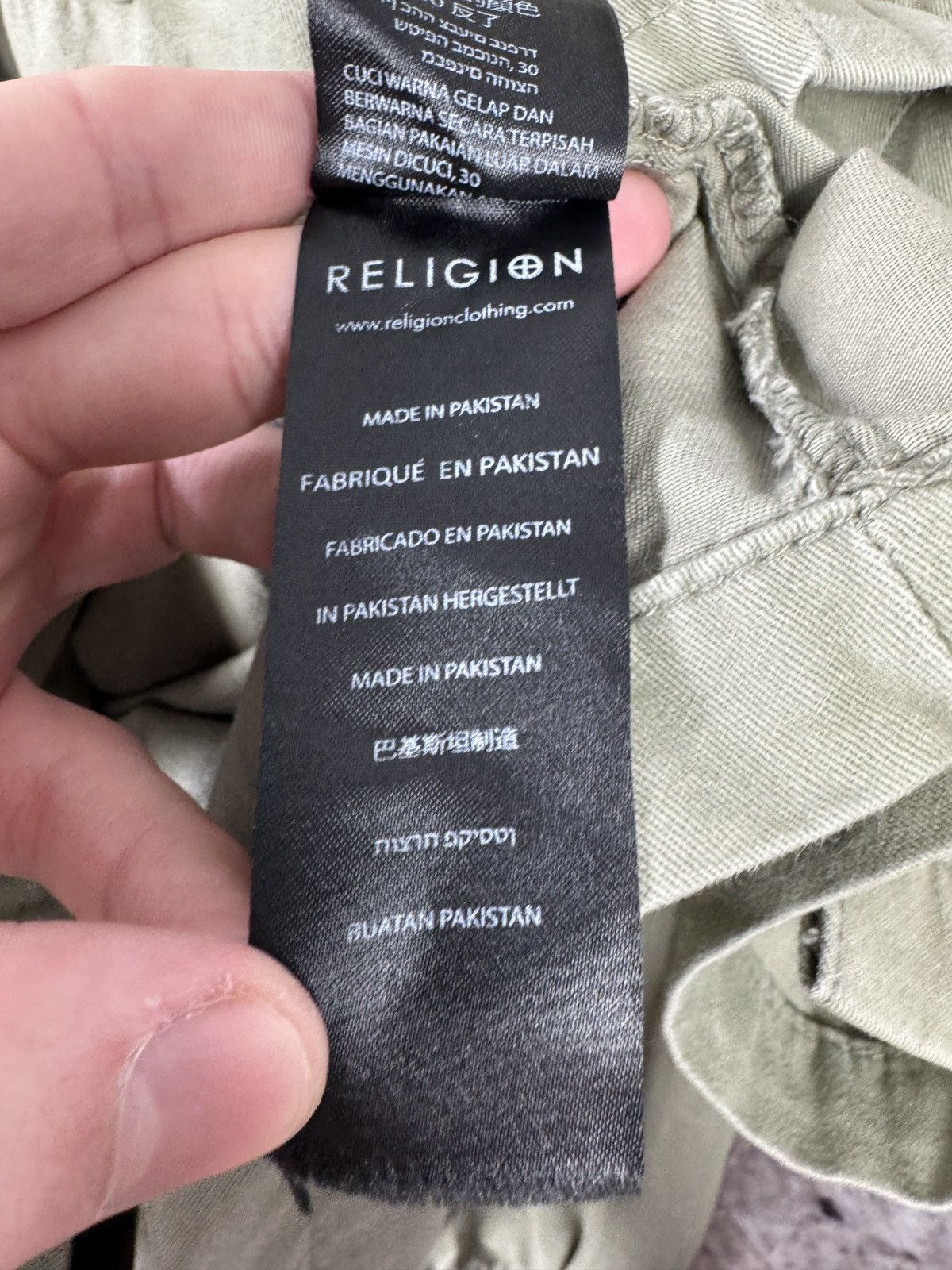 Other Religion Utility Overshirt Jacket Khaki Button Up Military Size US S / EU 44-46 / 1 - 11 Thumbnail