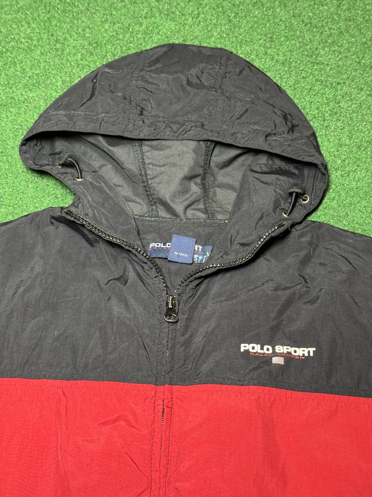 Polo Ralph Lauren Ralph Lauren Polo Sport Windbreaker Colorblock 90s Jacket Size US M / EU 48-50 / 2 - 2 Thumbnail
