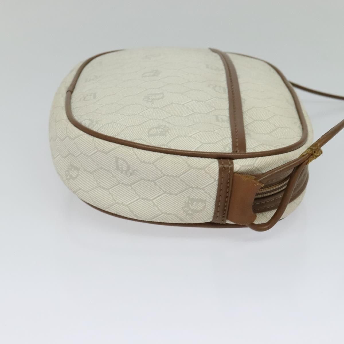 Dior DIOR Honeycomb Canvas Shoulder Bag Pvc White Size ONE SIZE - 5 Thumbnail