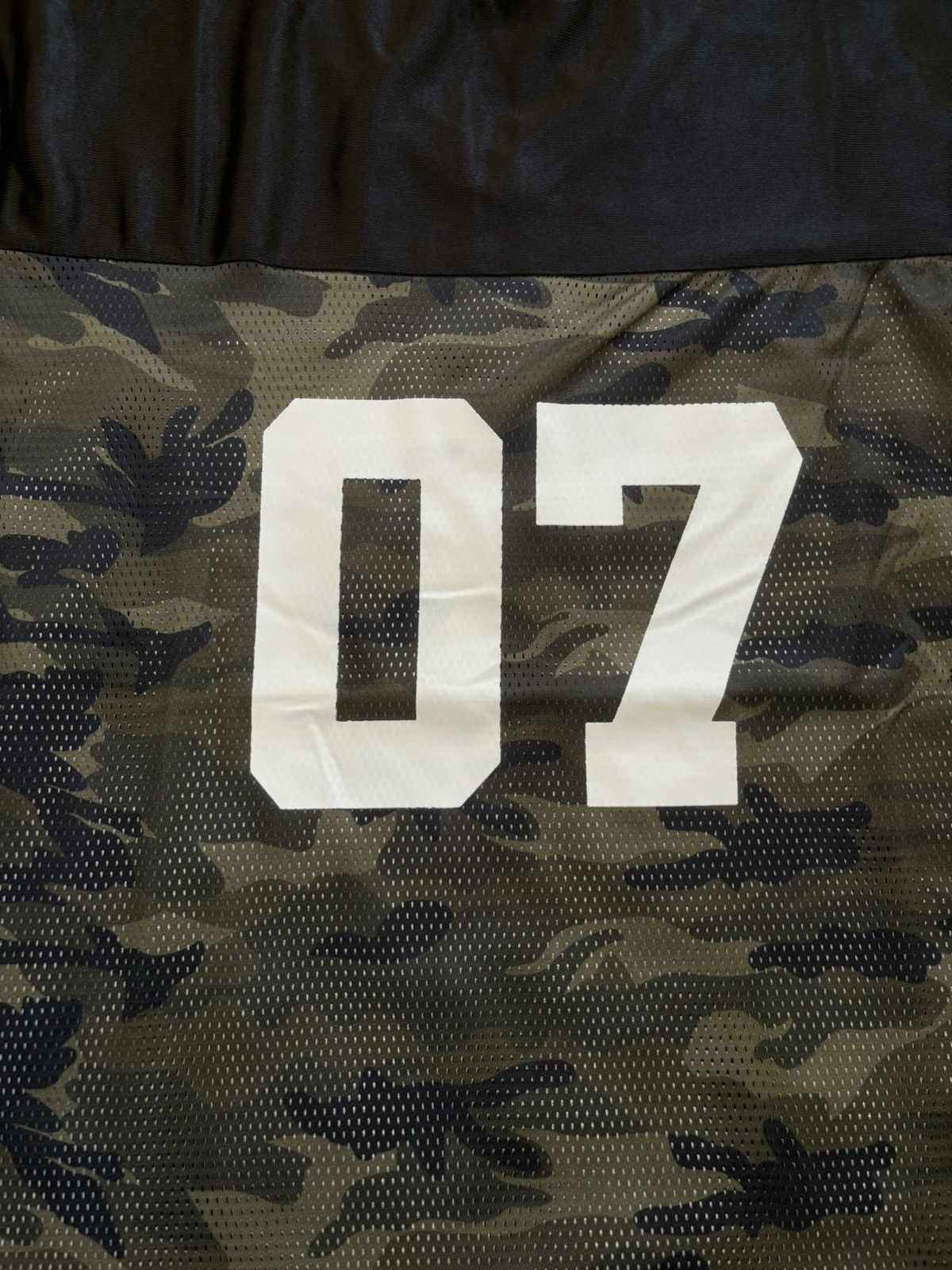 Vintage Vintage oversize unisex military black 07 football jersey Size US M / EU 48-50 / 2 - 12 Thumbnail
