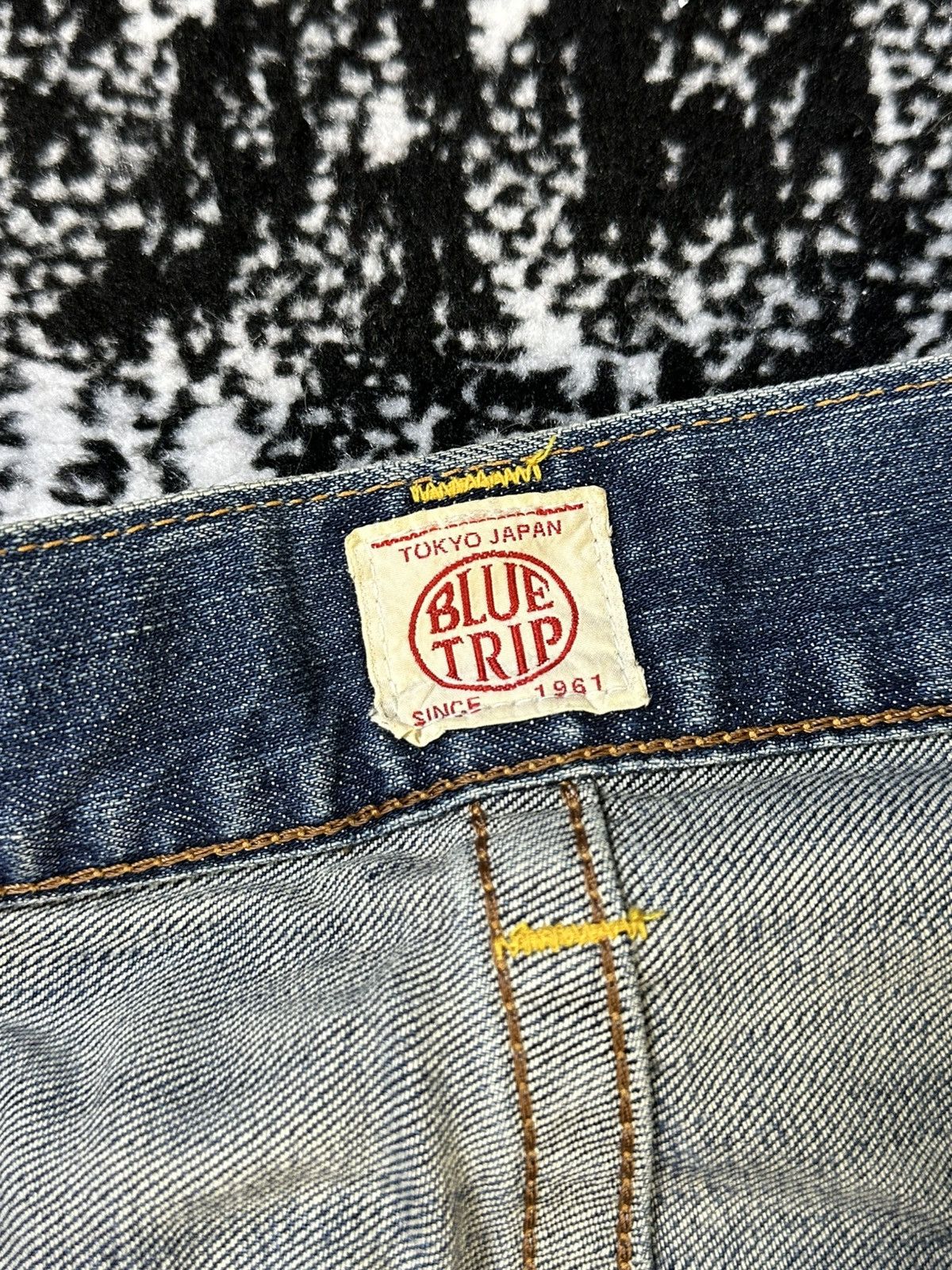 Edwin Flare Edwin Bucke Back Blue Trip Mud Wash Denim 30X32 Size US 30 / EU 46 - 8 Thumbnail