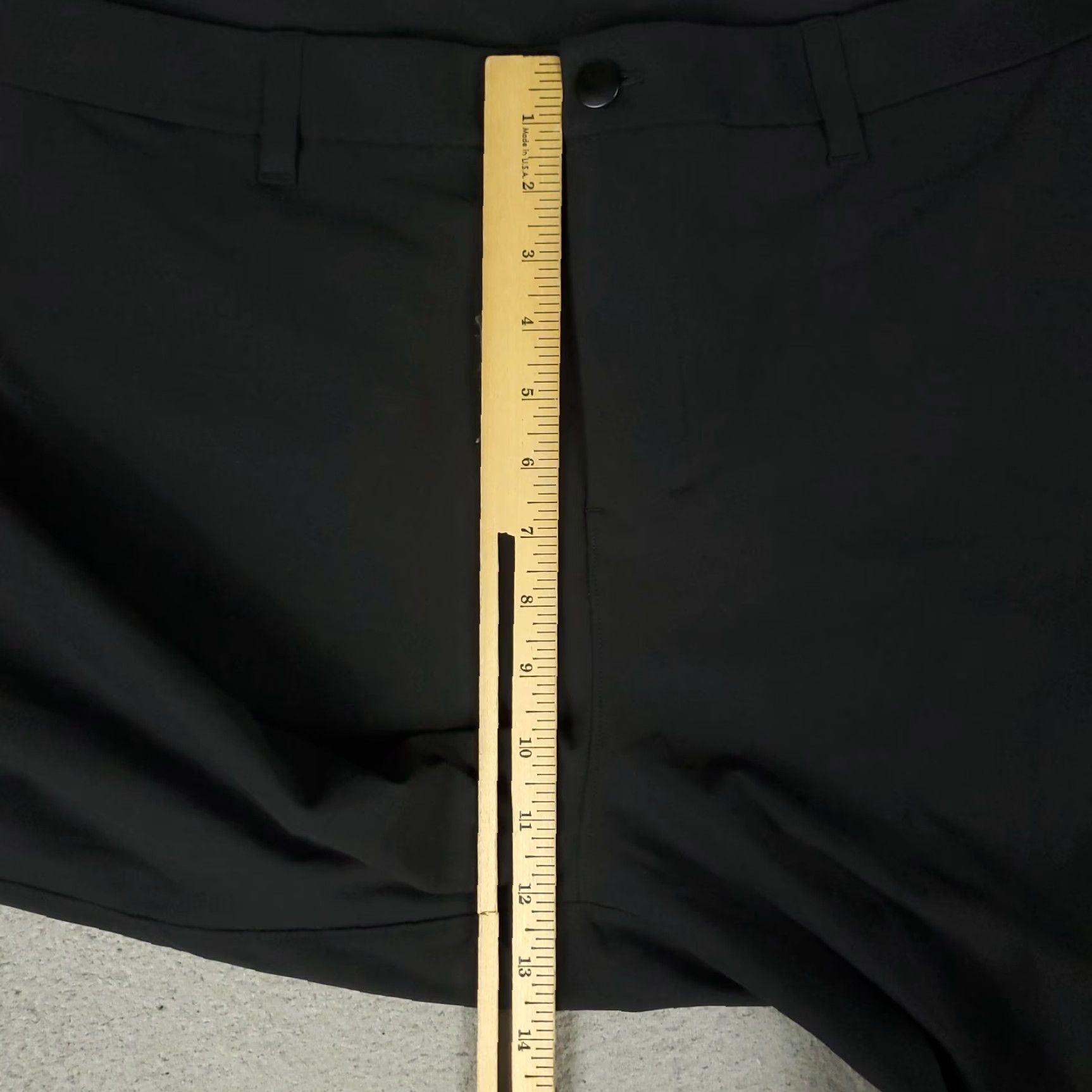 Lululemon Lululemon Pants Mens 38x35 Black Chino Trousers Flat Front Zip Pockets Regular Size US 38 / EU 54 - 4 Thumbnail