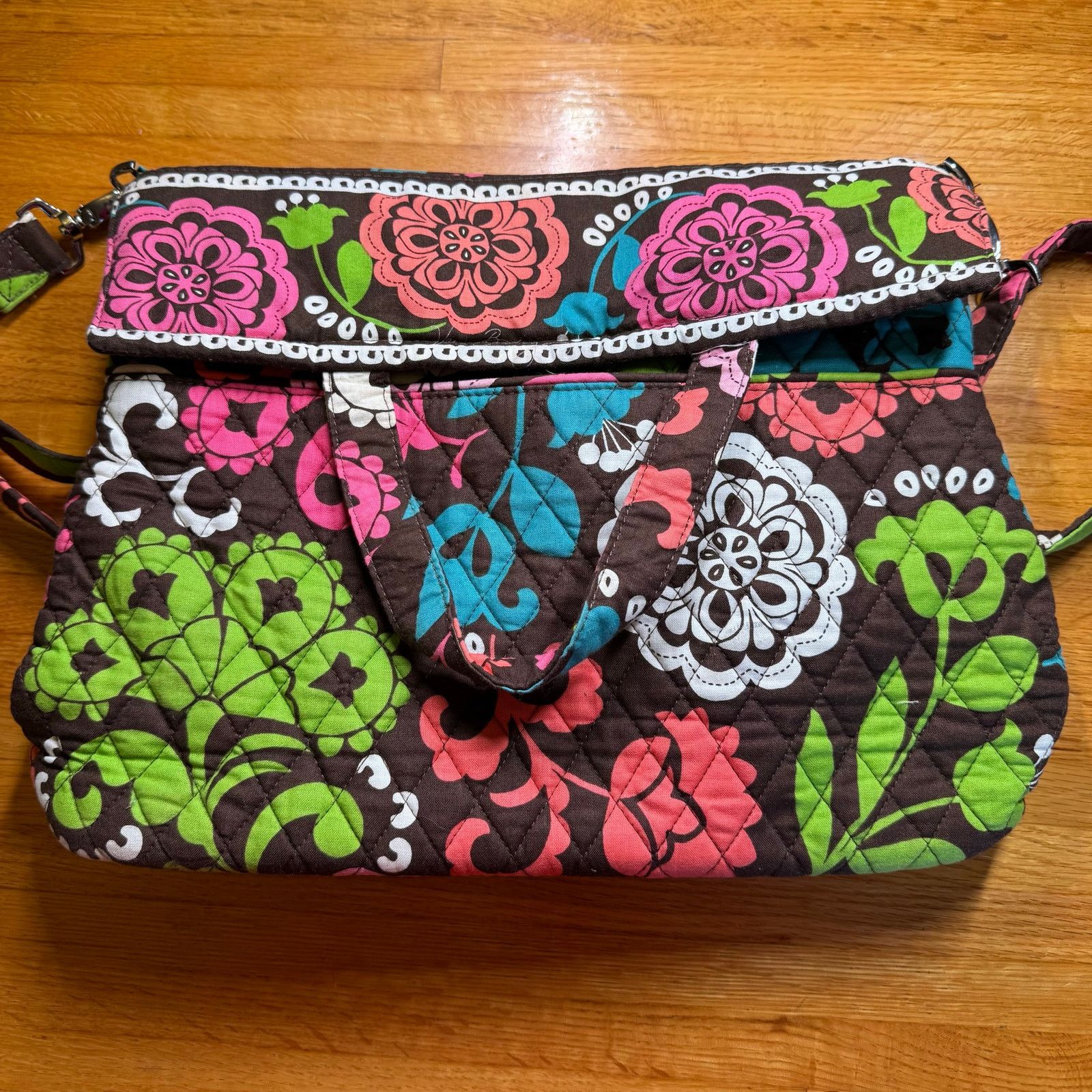 Vera Bradley Vera Bradley LOLA Tote Convertible Crossbody Purse Handbag Size ONE SIZE - 3 Thumbnail