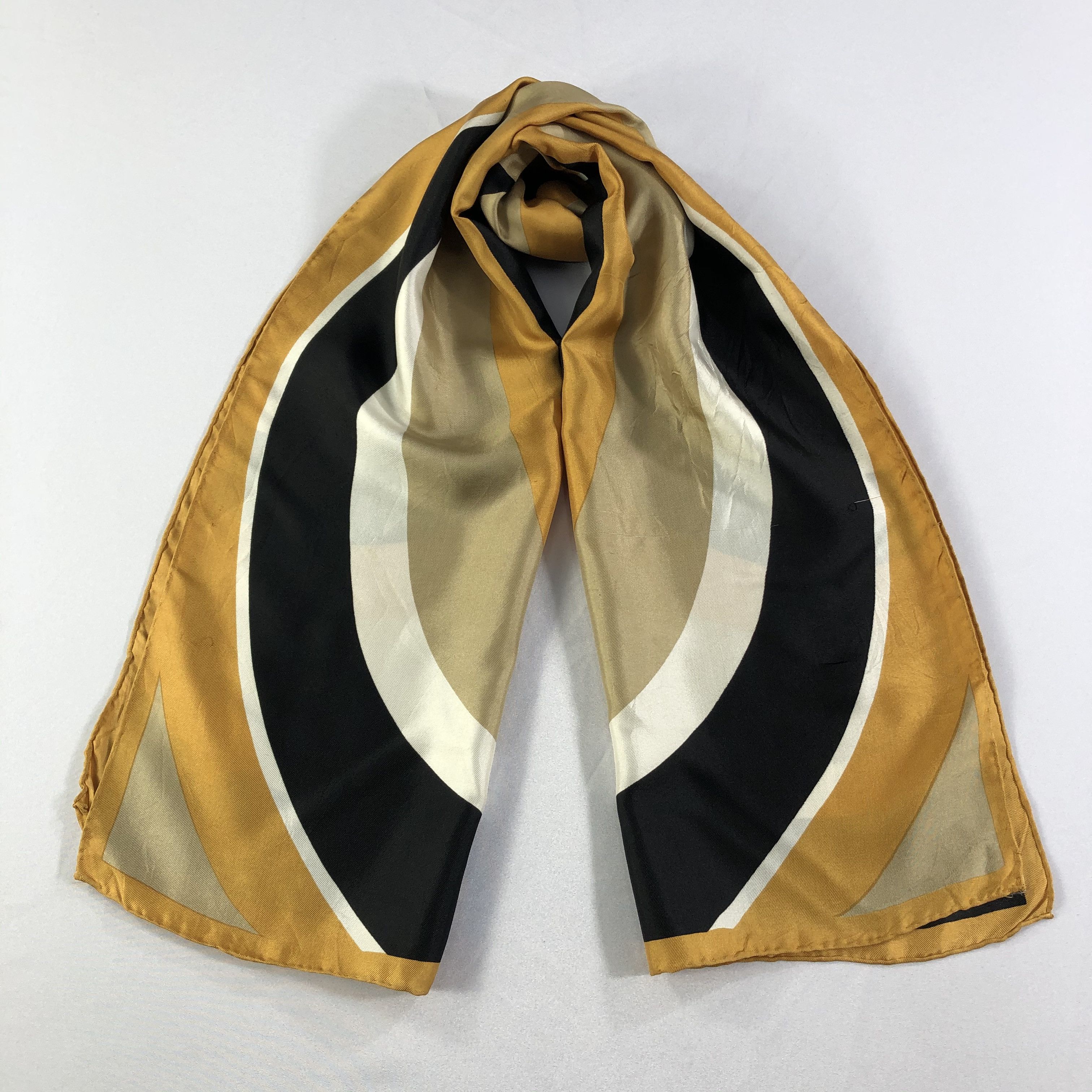 Vintage Vintage Dessins.Kanitz Silk Scarf Size ONE SIZE - 2 Thumbnail