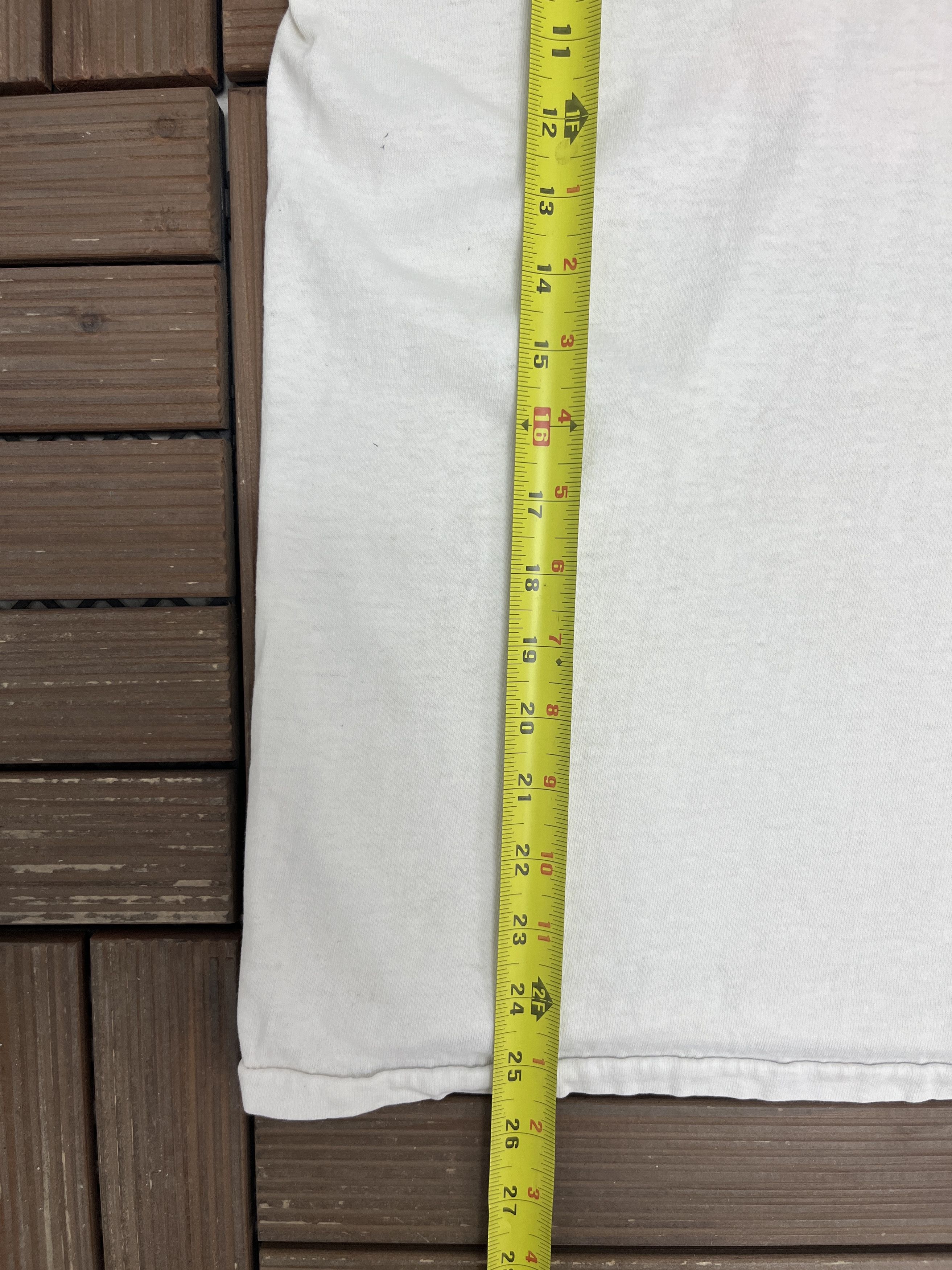Vintage I Jumped! Bungee Jumping Vintage White T-Shirt Tee Size US M / EU 48-50 / 2 - 9 Thumbnail