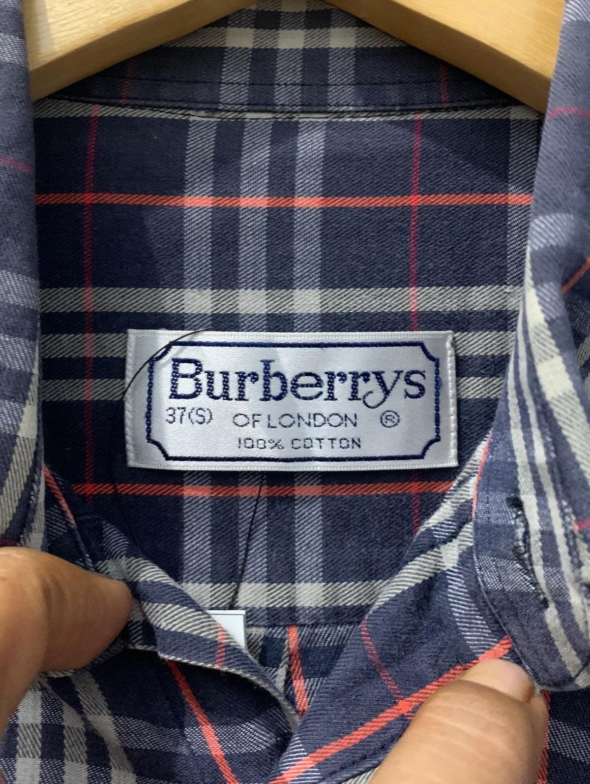 Burberry Vintage Burberrys Plaid Shirt Size US S / EU 44-46 / 1 - 5 Thumbnail